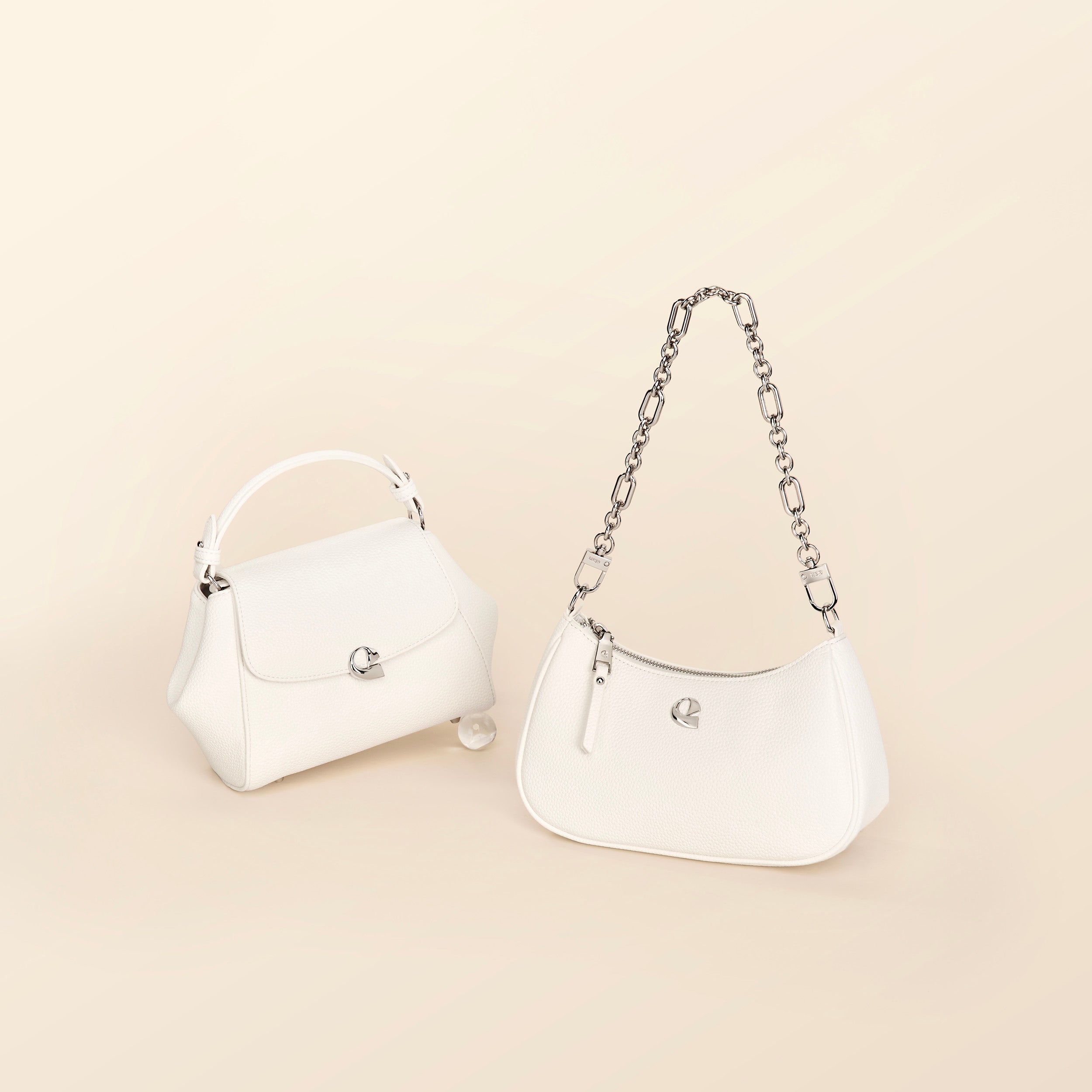 Sac Aura précieuse - blanc neige