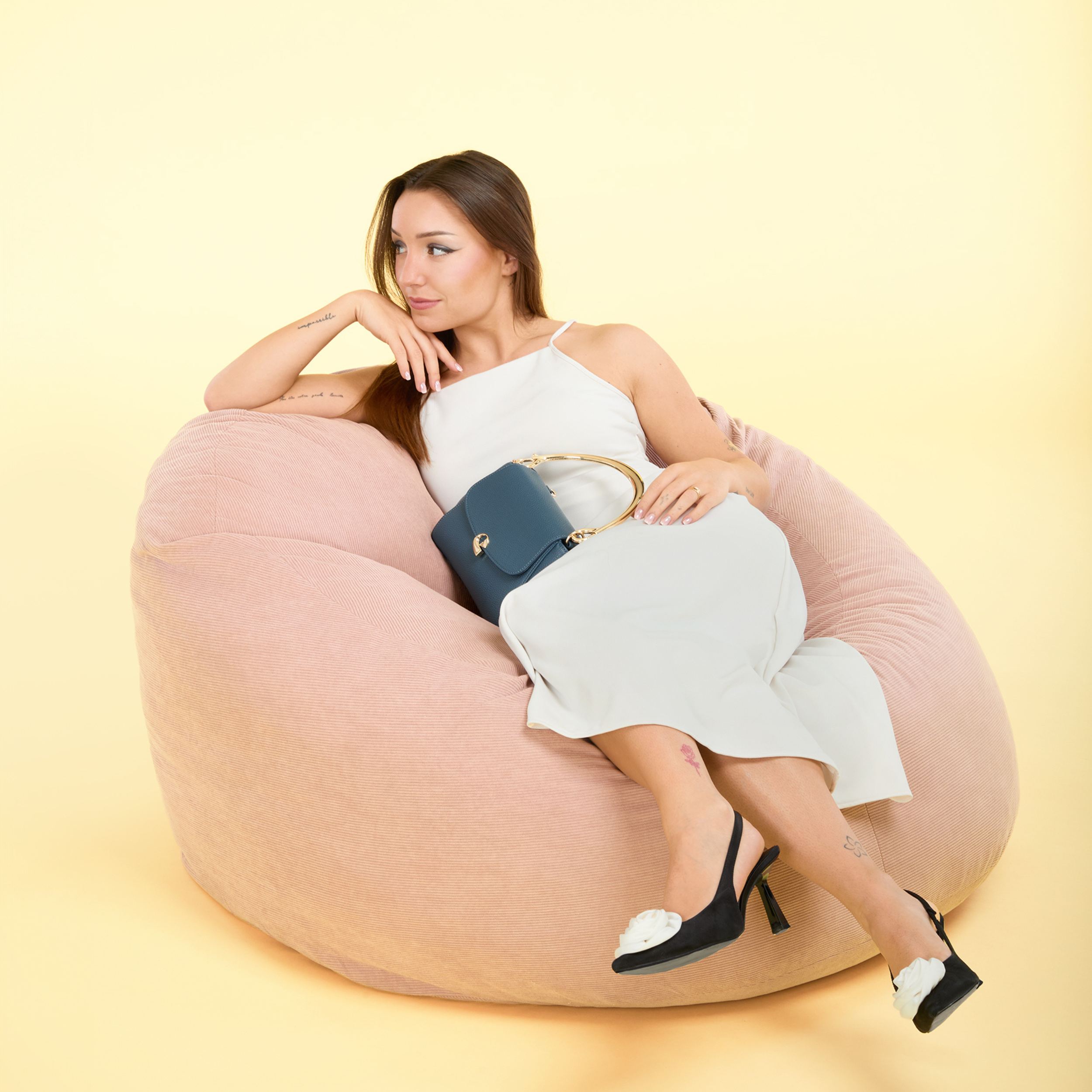 Sac Aura précieuse - bleu indigo