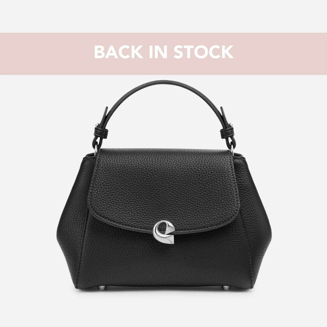 Sac Aura précieuse - noir argenté