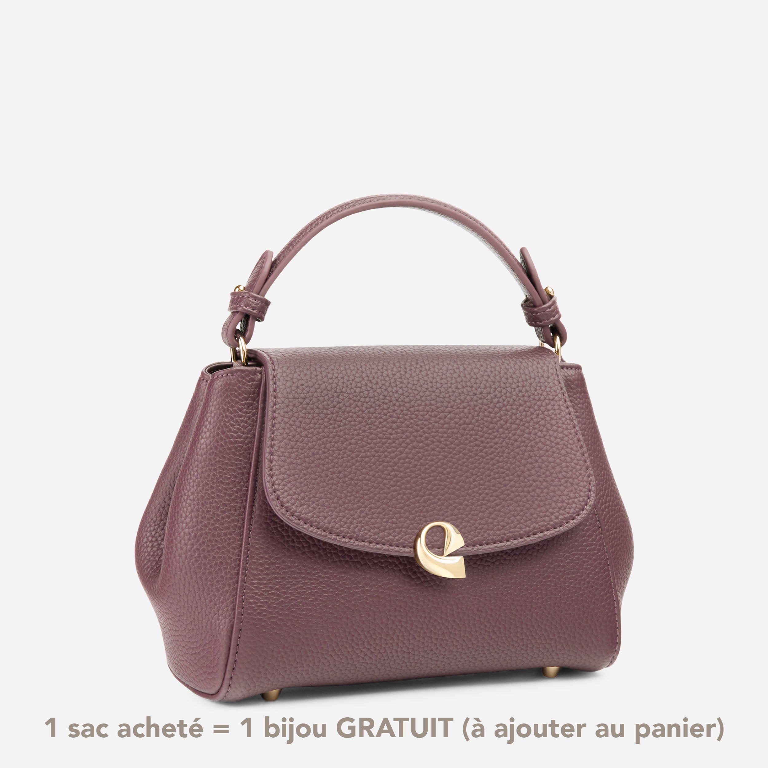 Sac Aura précieuse - vieux rose