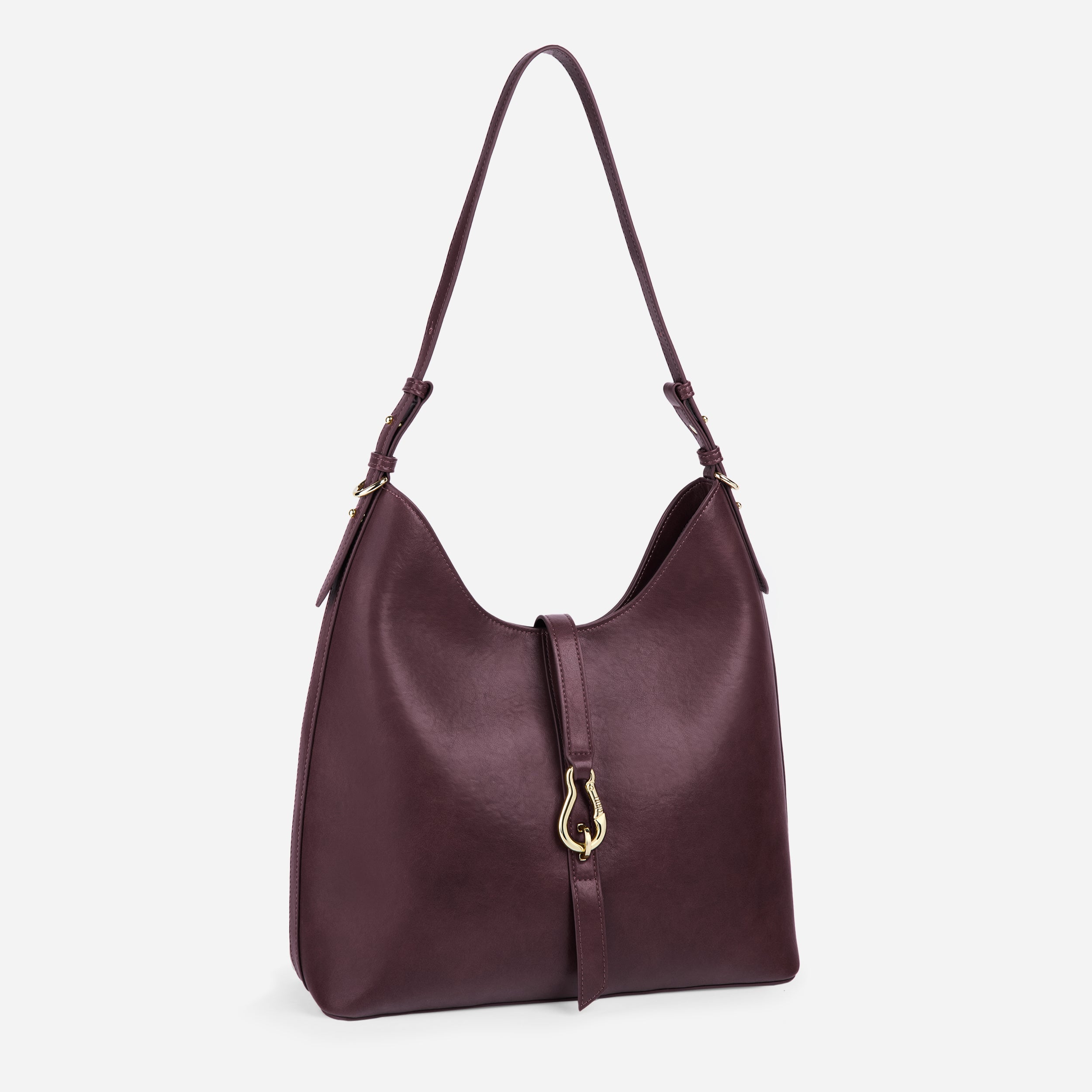 Aurore maxi - burgundy aubergine