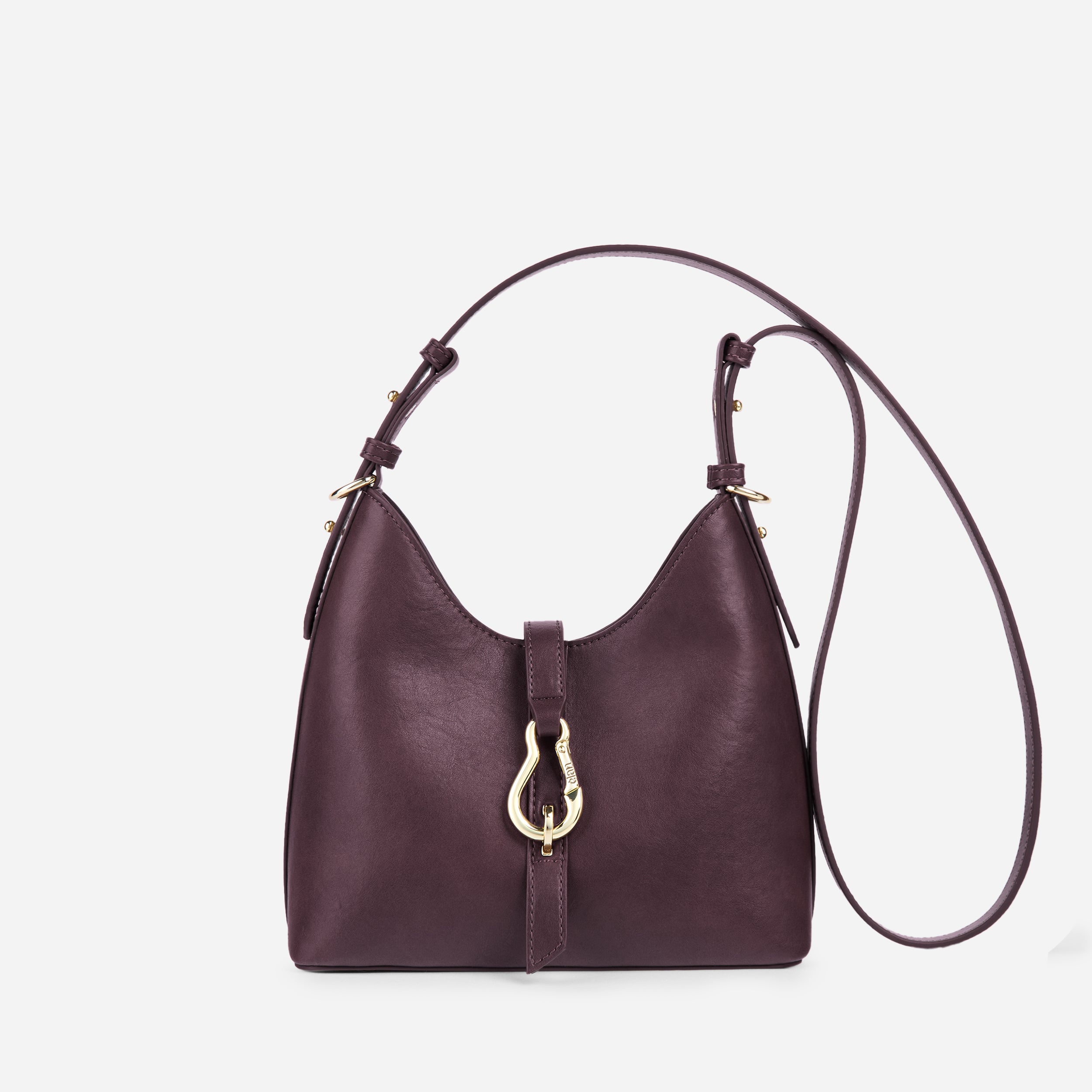 Aurore mini - burgundy aubergine