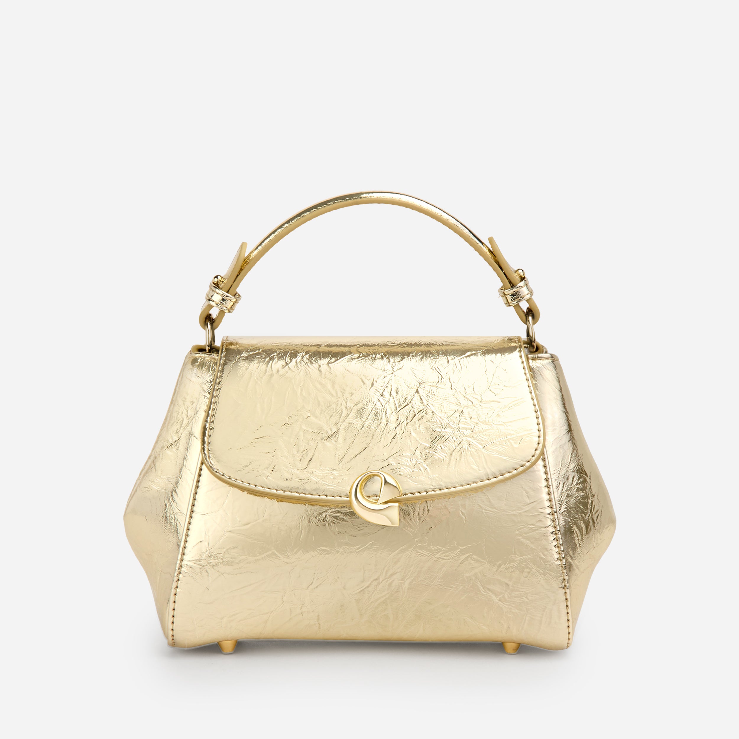 Sac Aura précieuse naplack doré