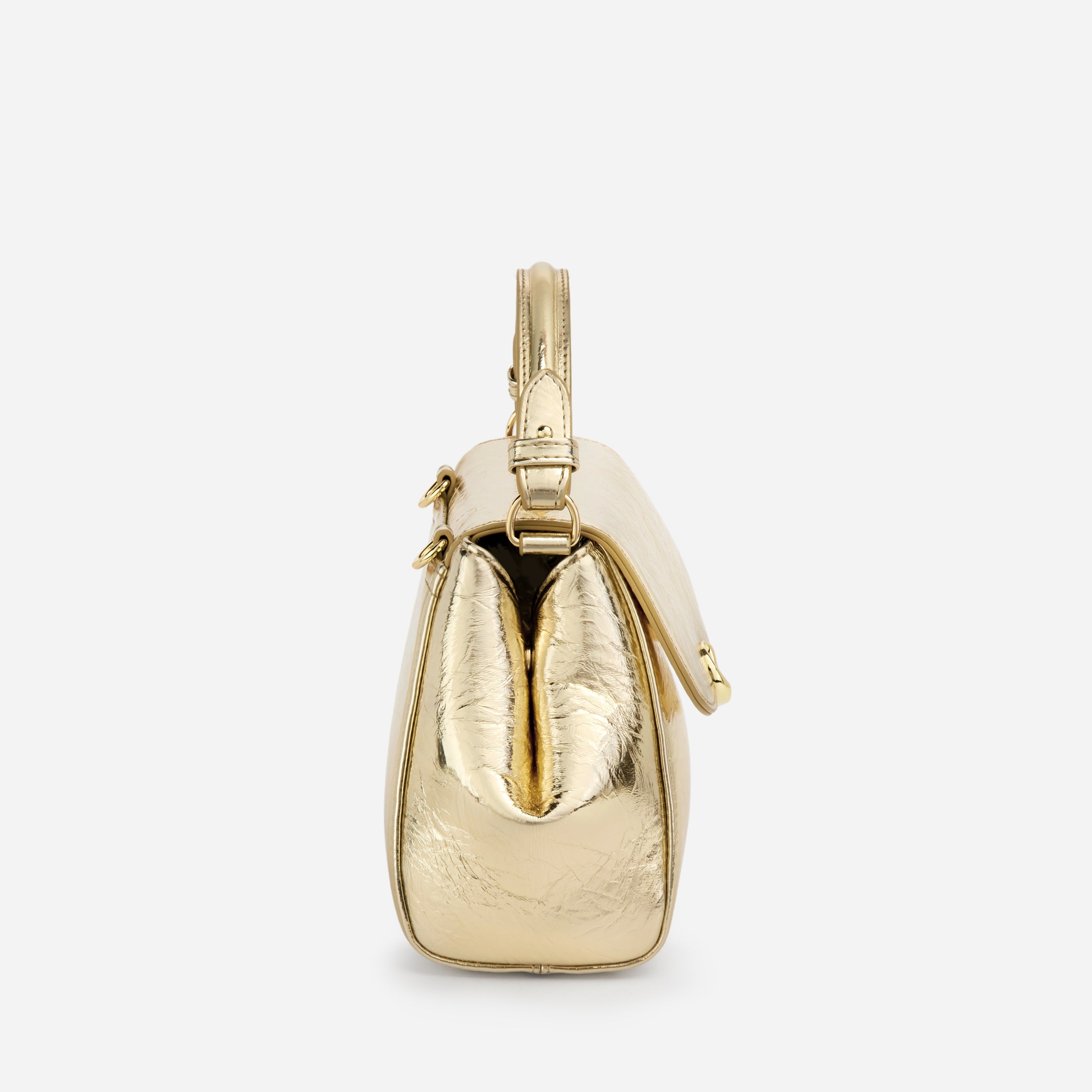 Sac Aura précieuse naplack doré