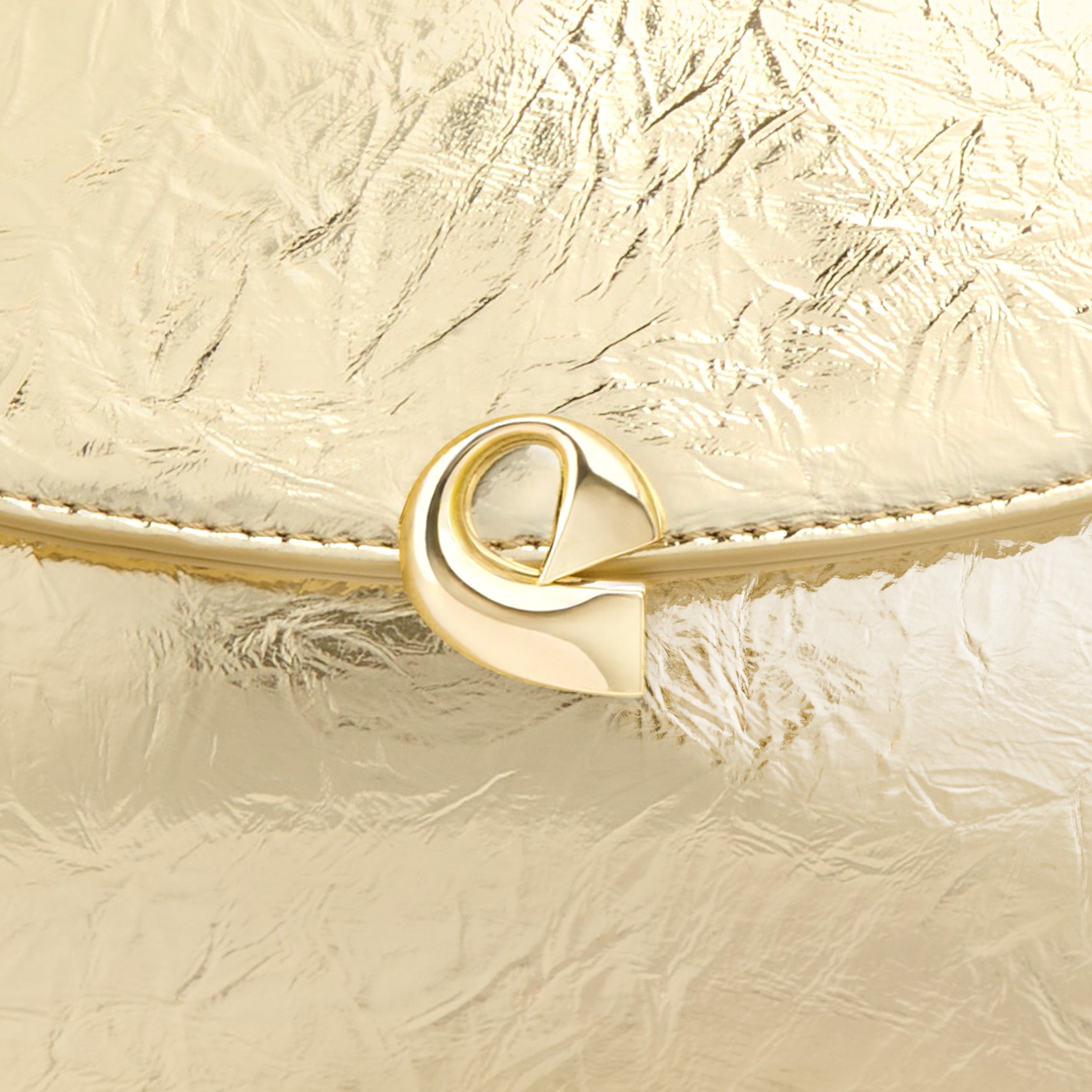 Sac Aura précieuse naplack doré