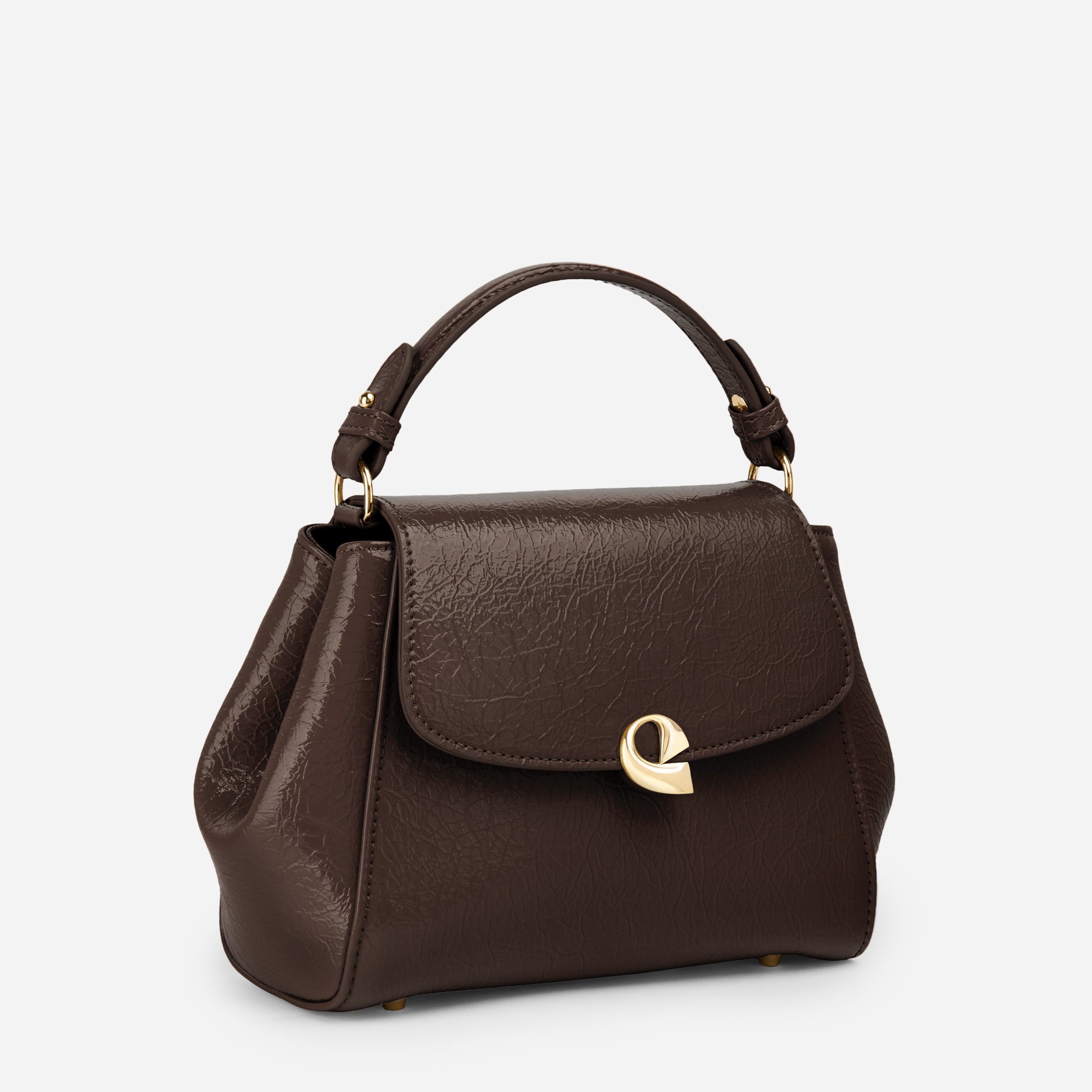 Sac Aura précieuse naplack châtaigne