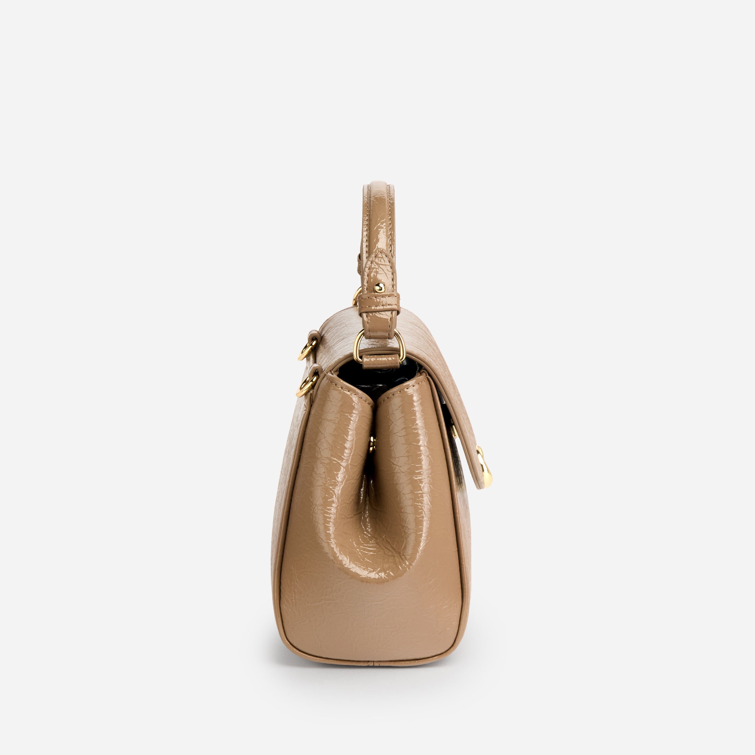 Sac Aura précieuse naplack caramel