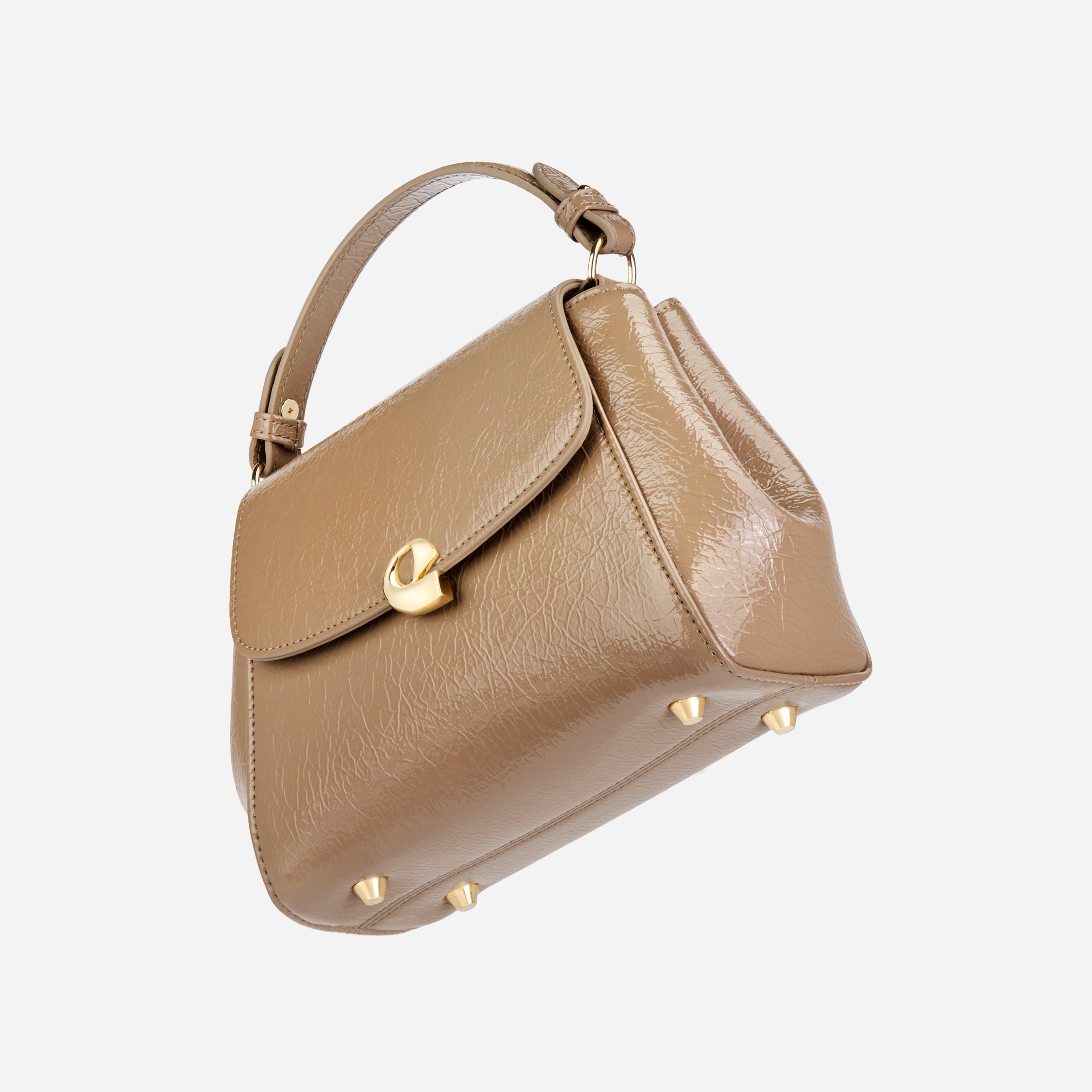 Sac Aura précieuse naplack caramel