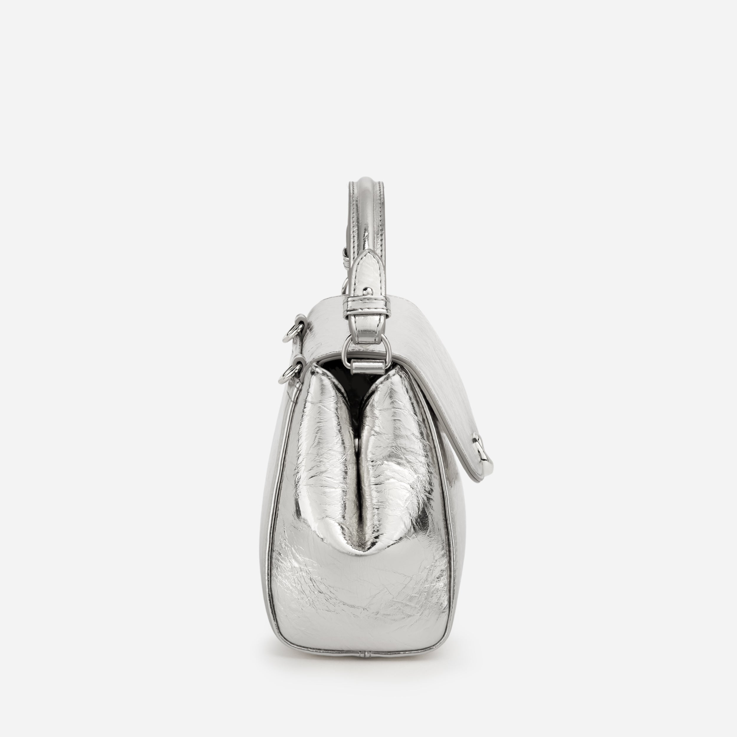 Sac Aura précieuse naplack argenté