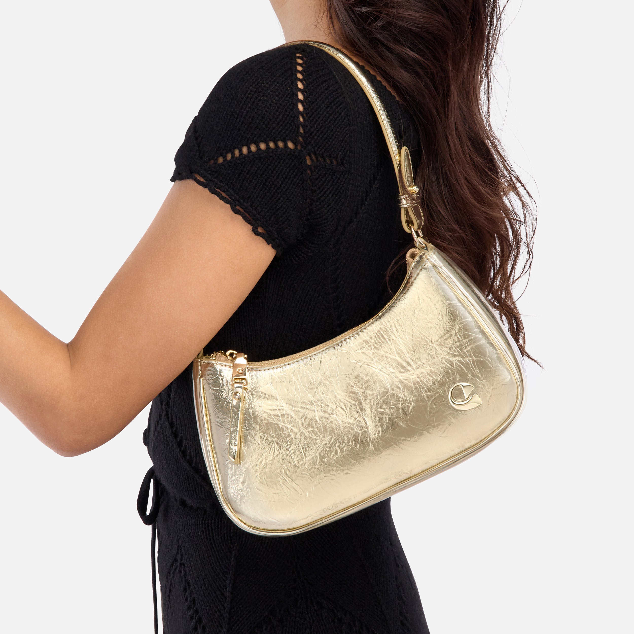 Sac Lune naplack doré