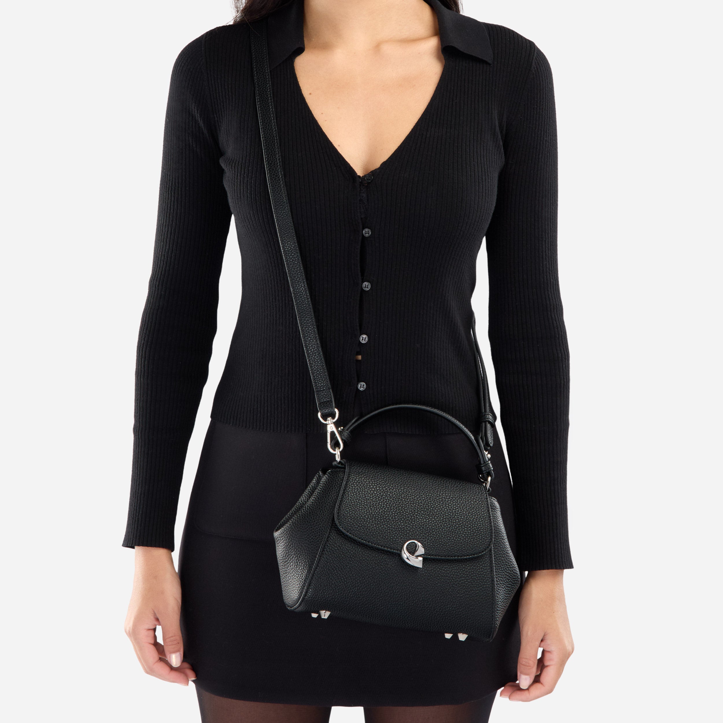 Sac Aura précieuse - noir argenté