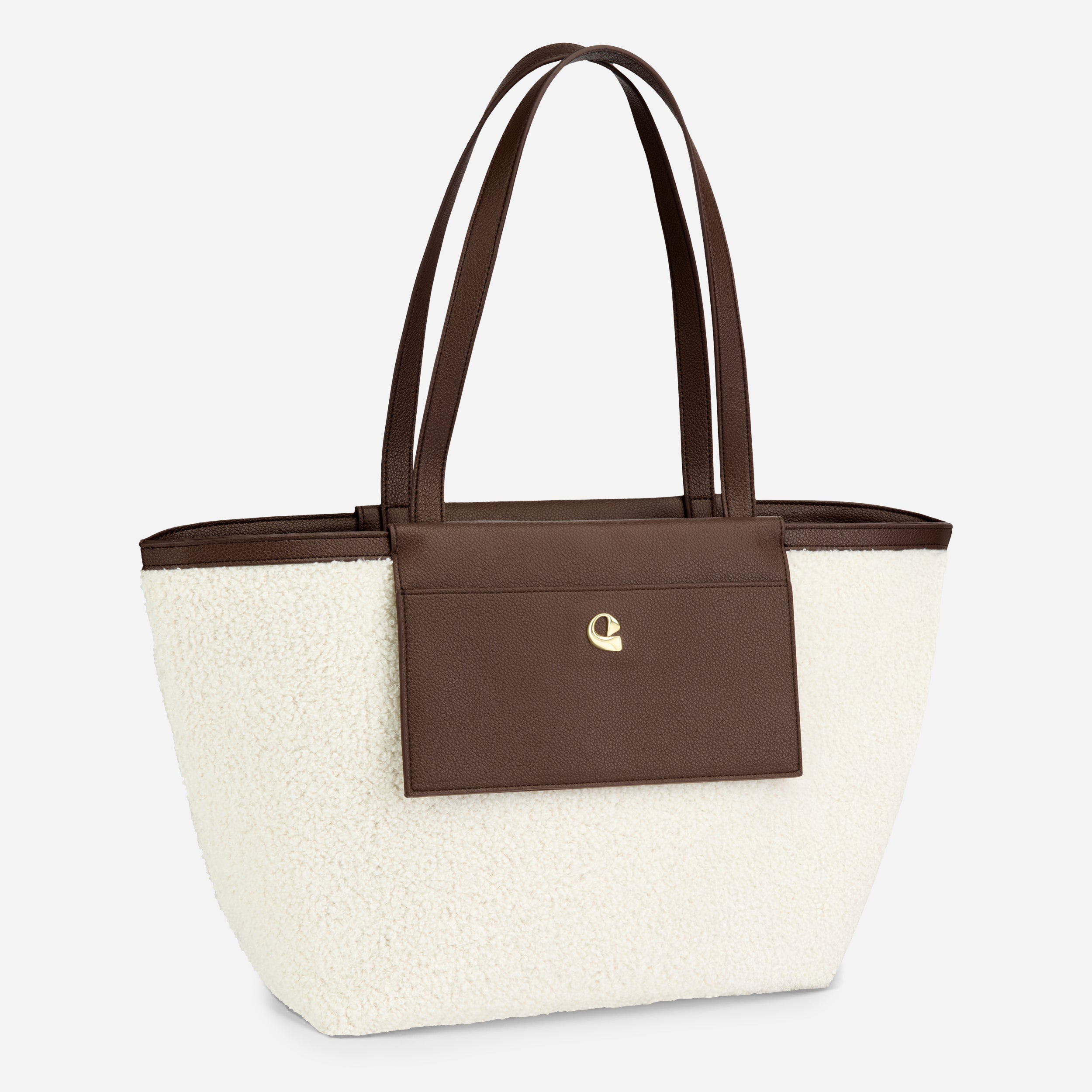 Sac Éclipse nuage ivoire & marron