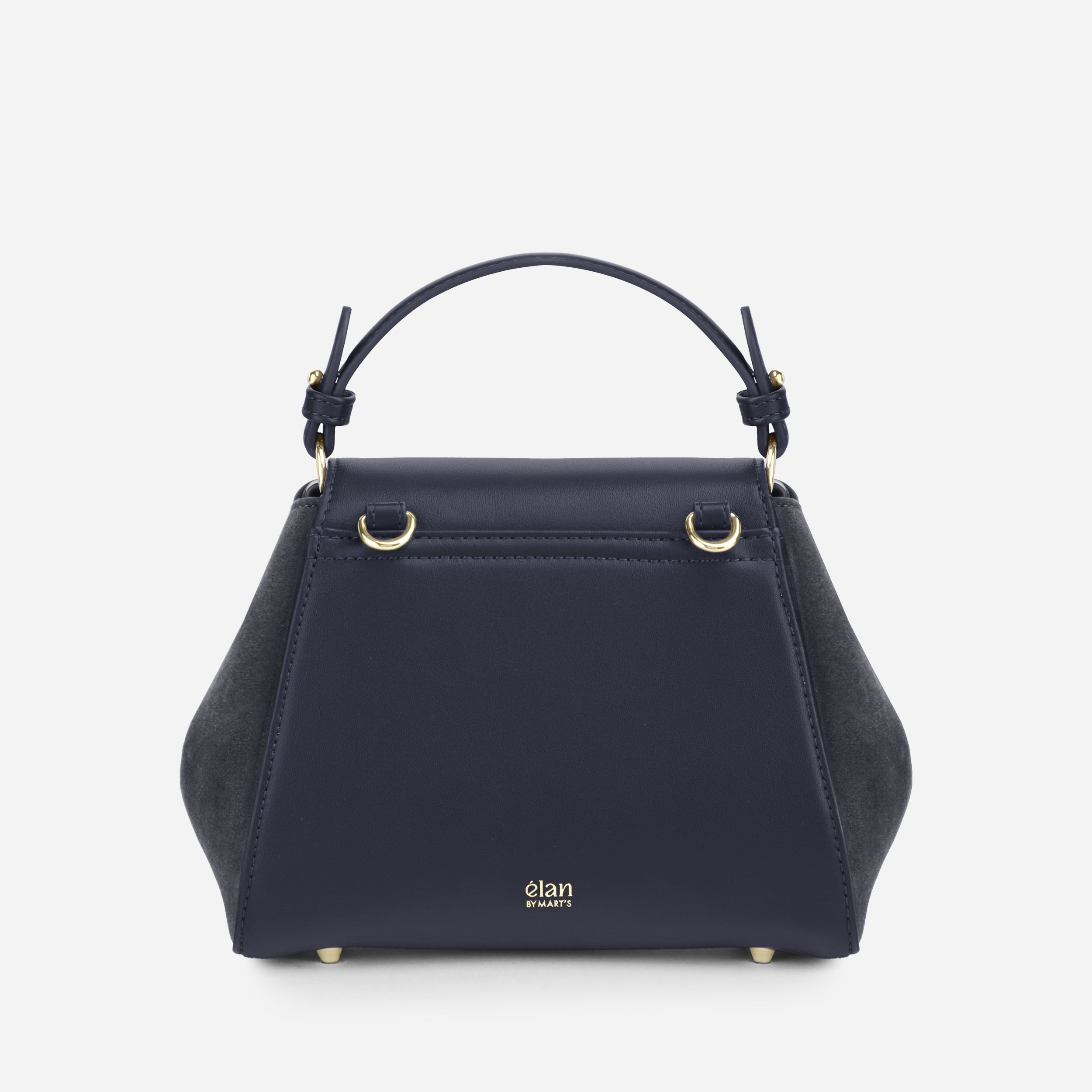 Sac Aura précieuse suede navy