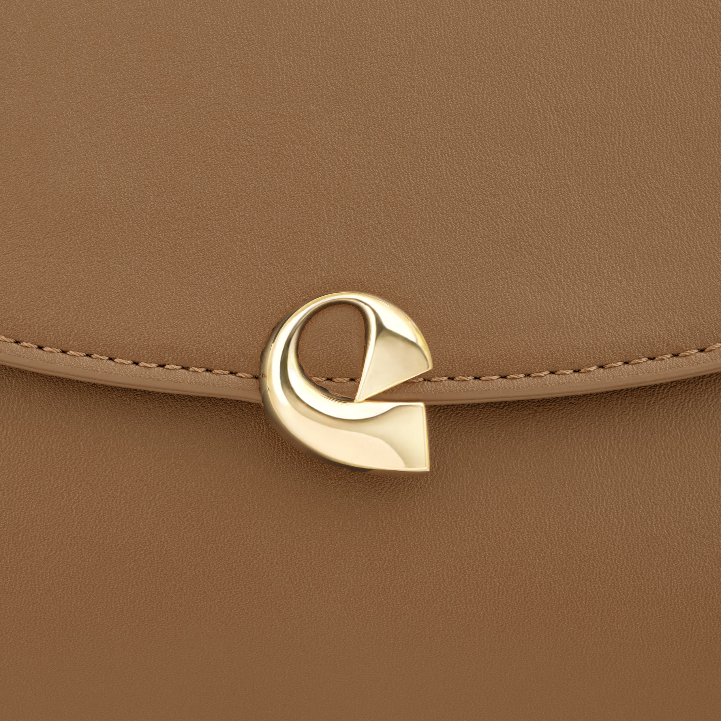 Sac Aura Précieuse - Suede camel