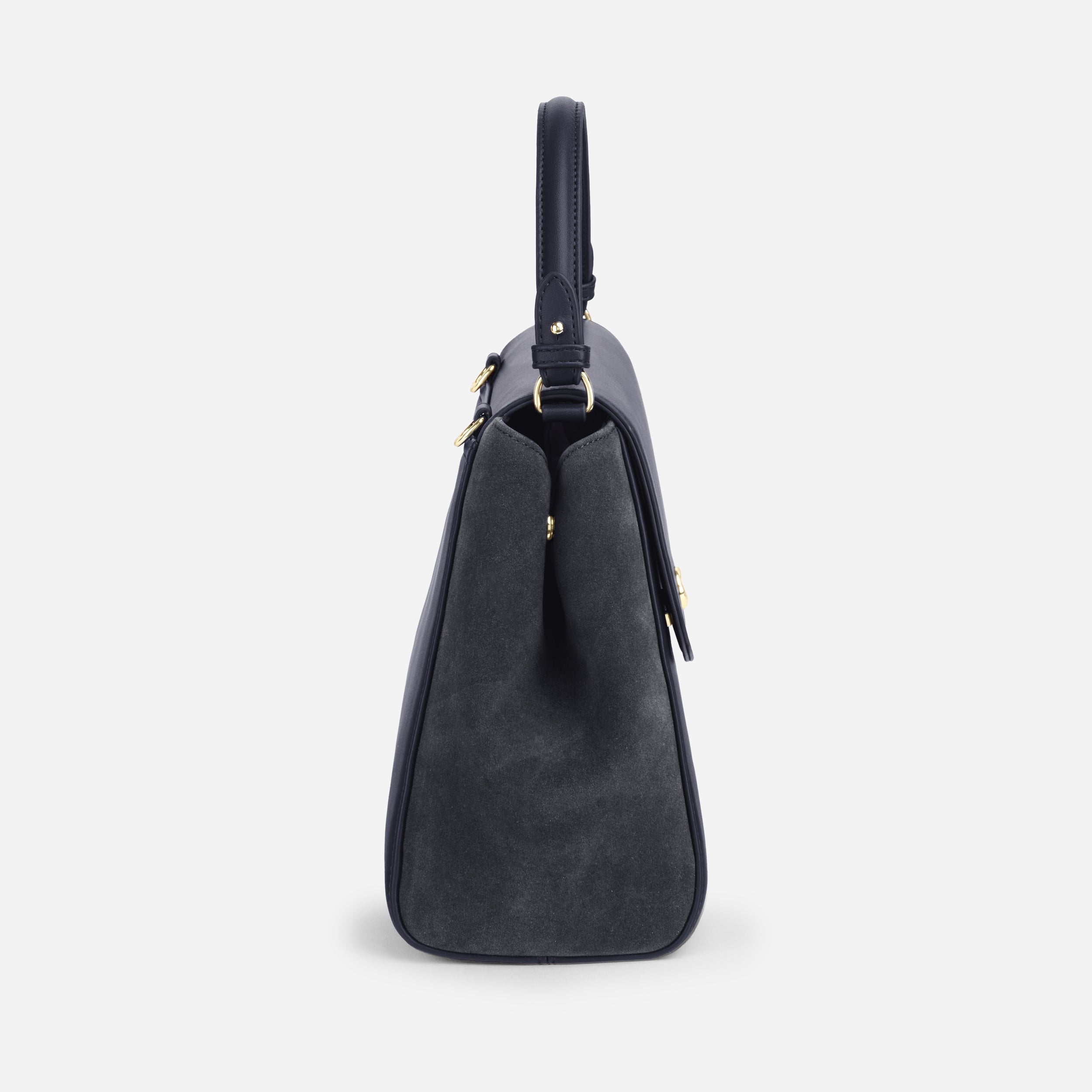 Sac Aura spacieuse suede navy