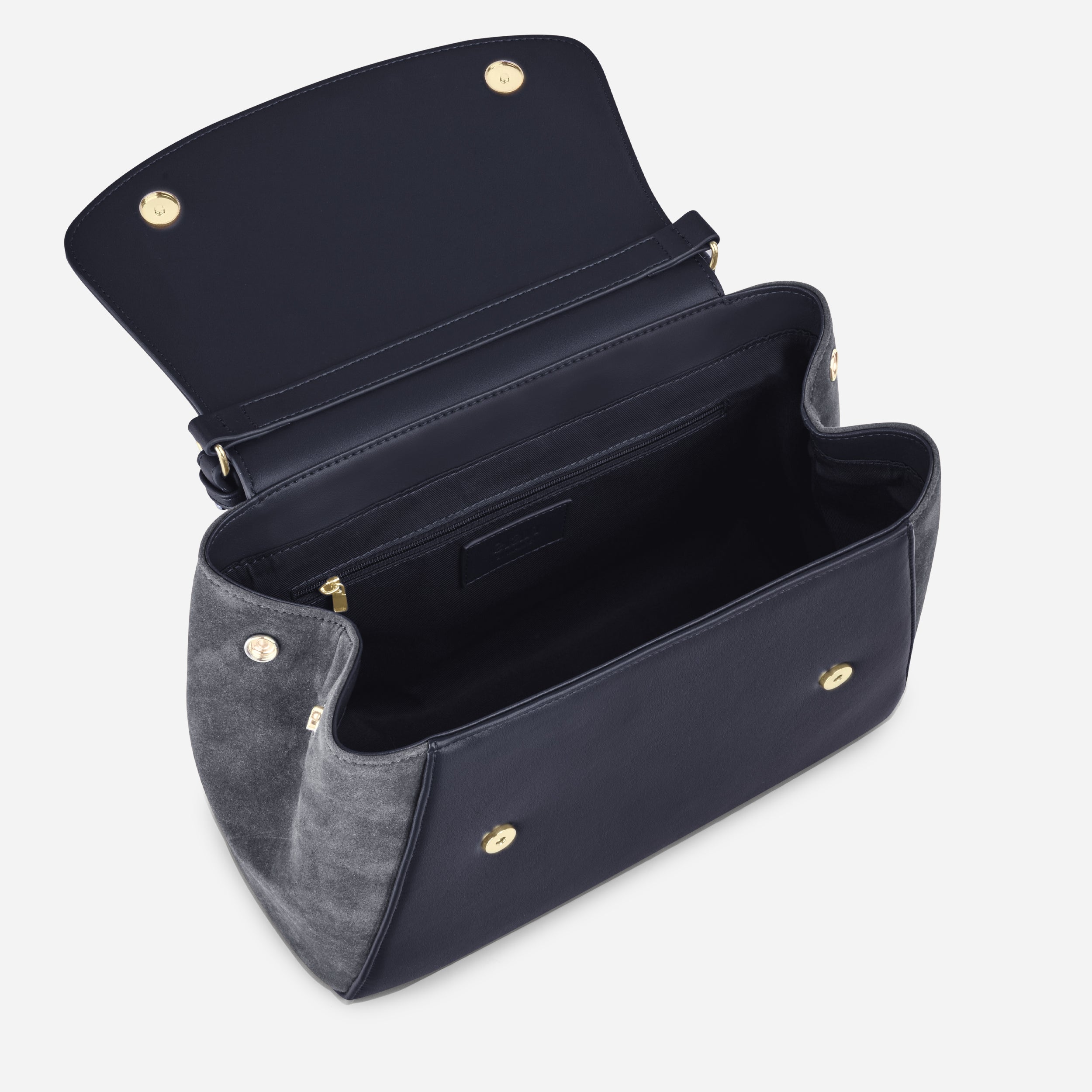 Sac Aura spacieuse suede navy