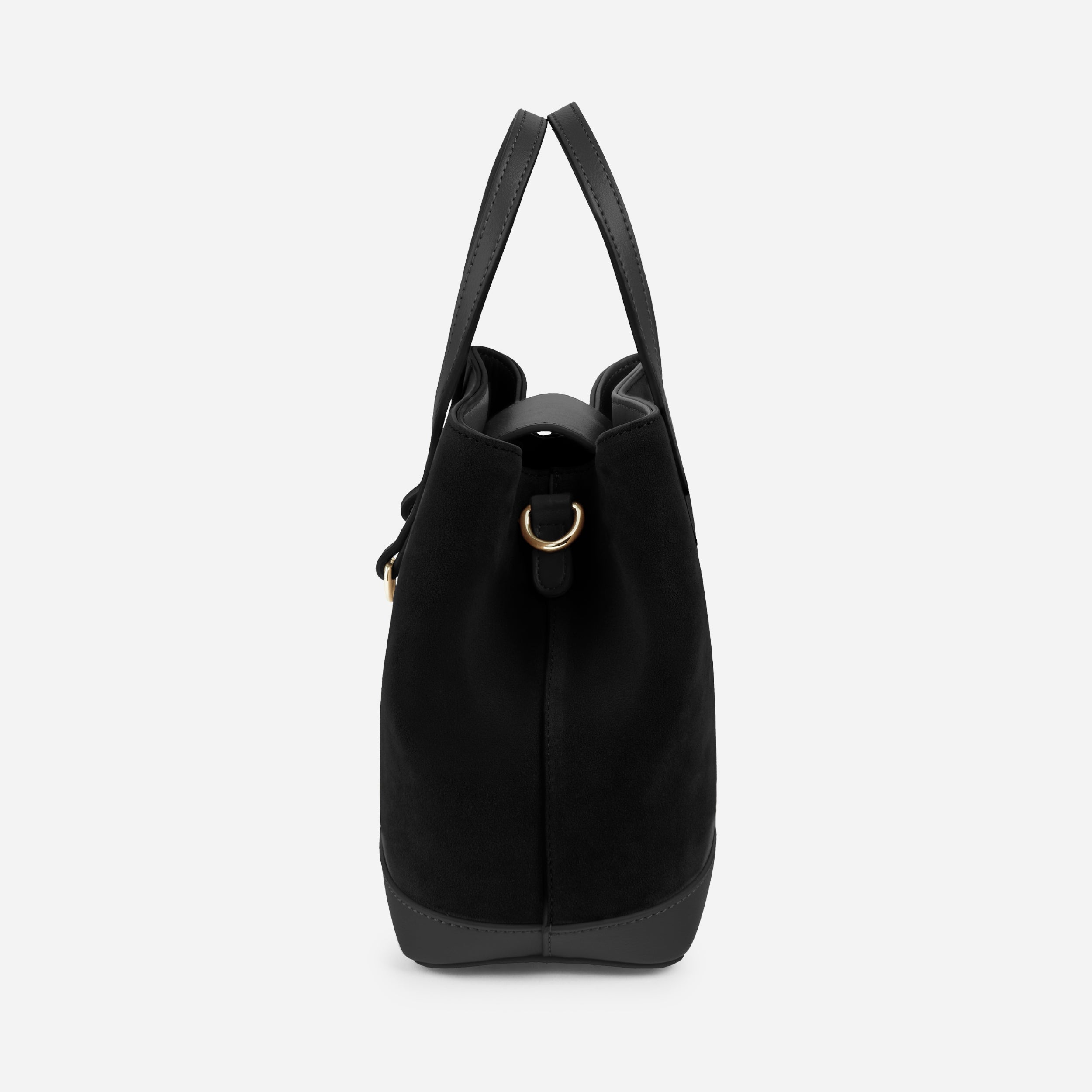 Sac Céleste mini Suede - noir