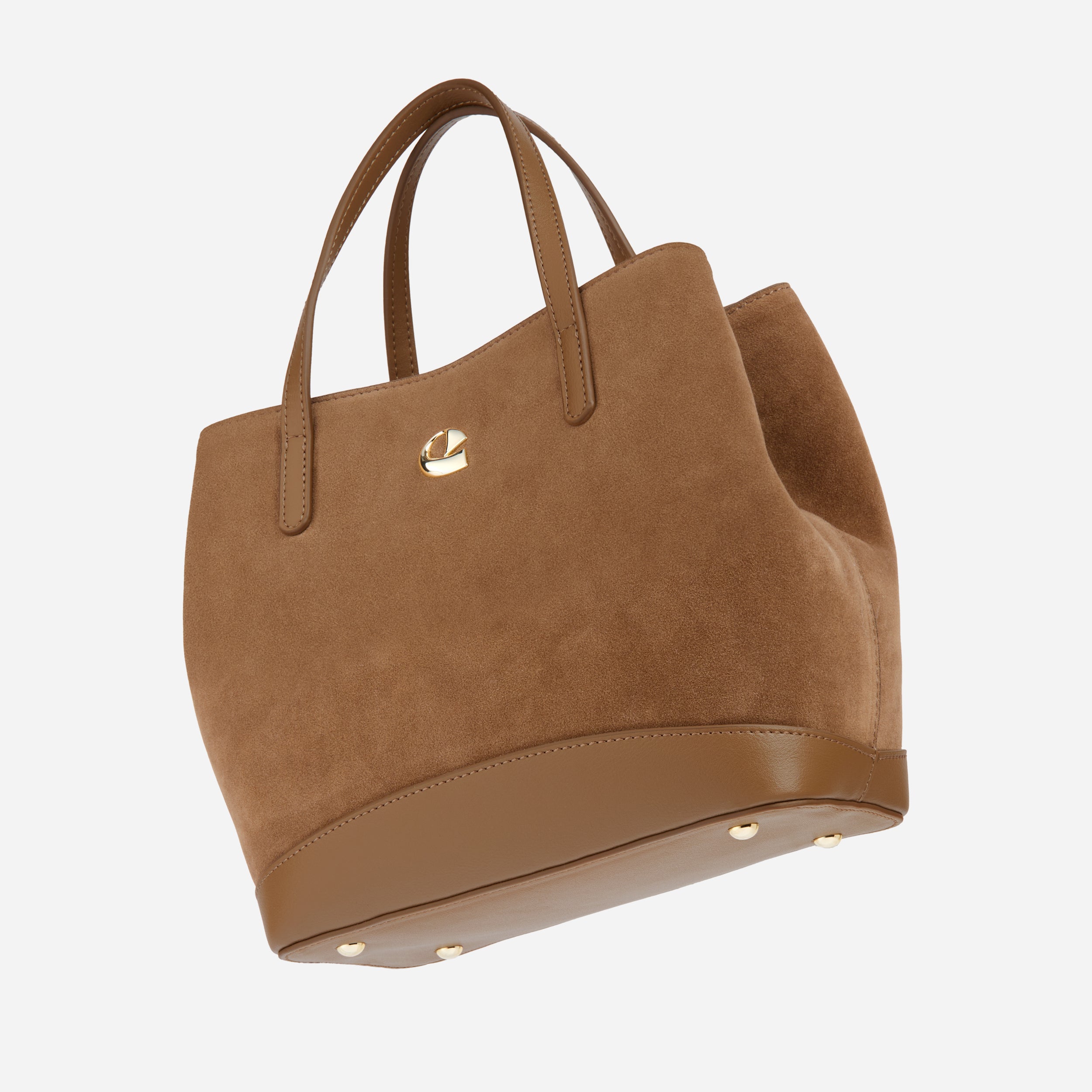 Sac Céleste mini Suede - camel