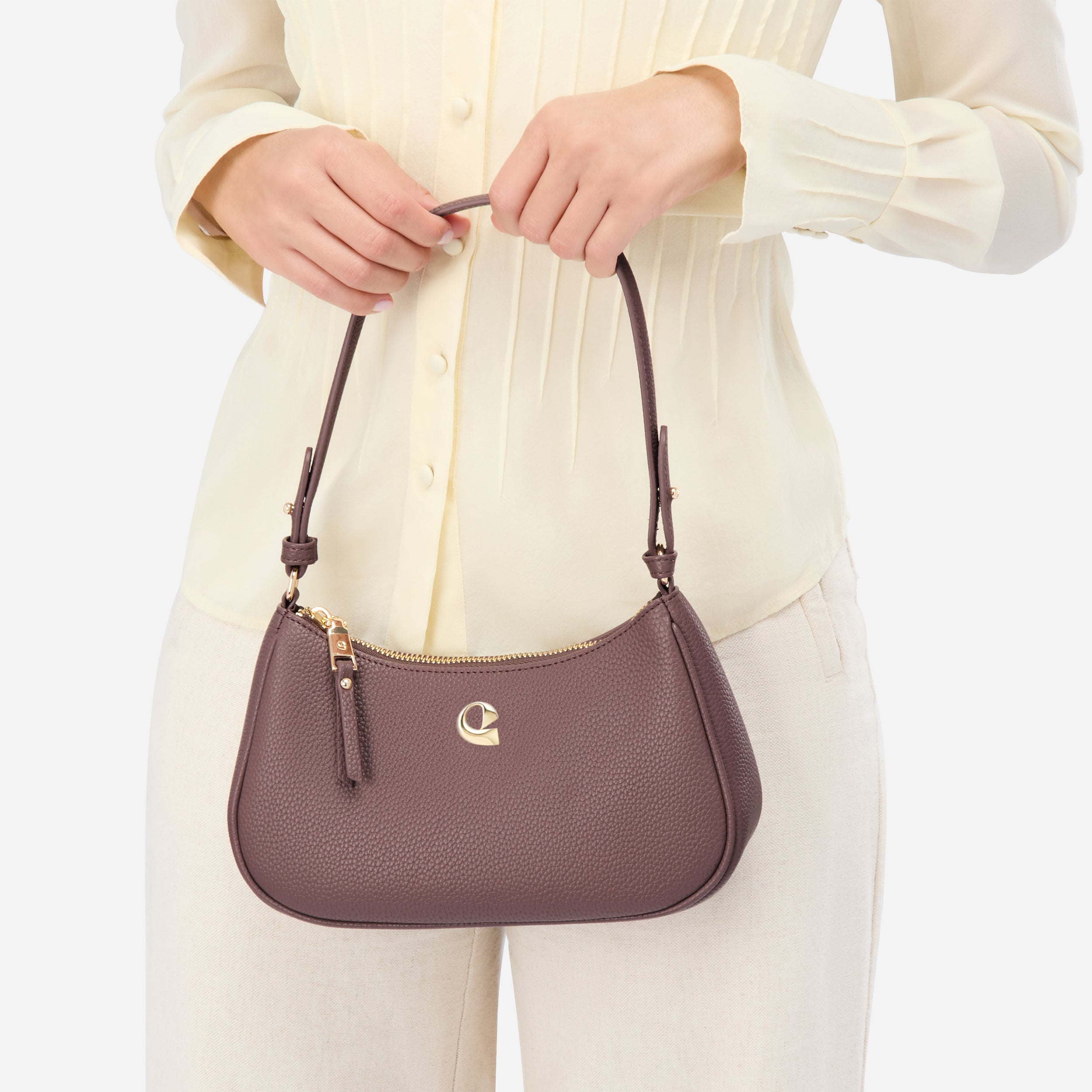 Sac Lune - vieux rose