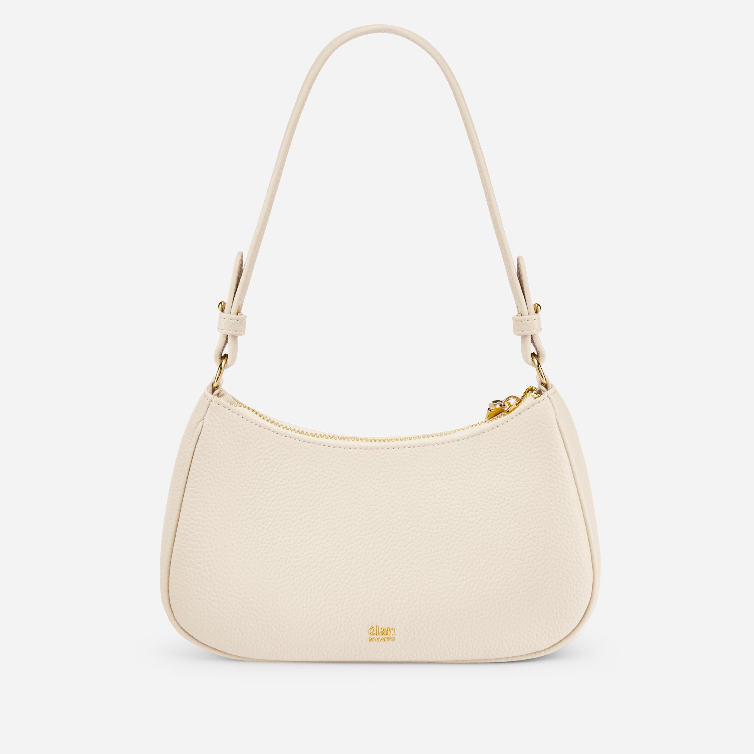 Sac Lune grainé - blanc cassé