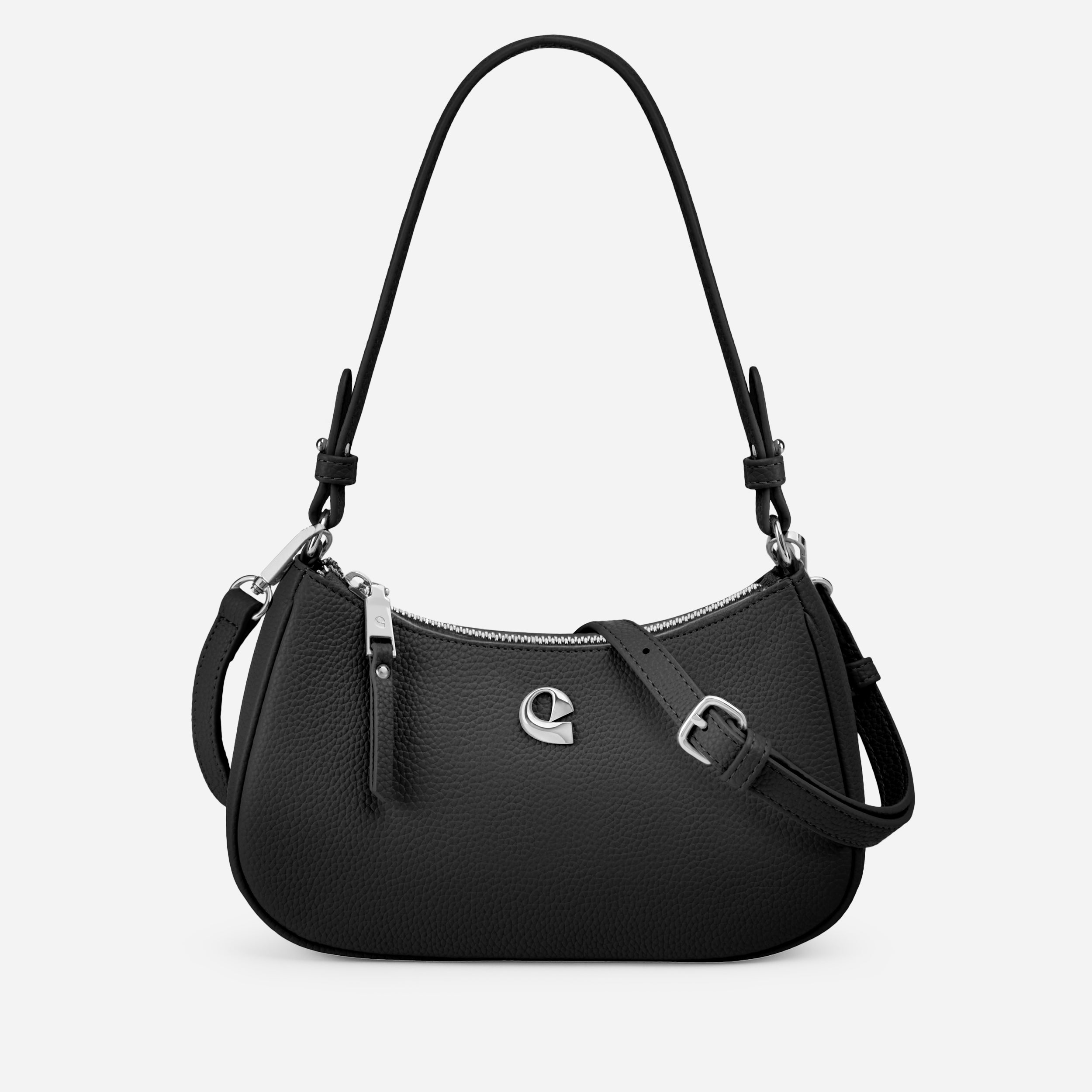 Sac Lune - noir argenté