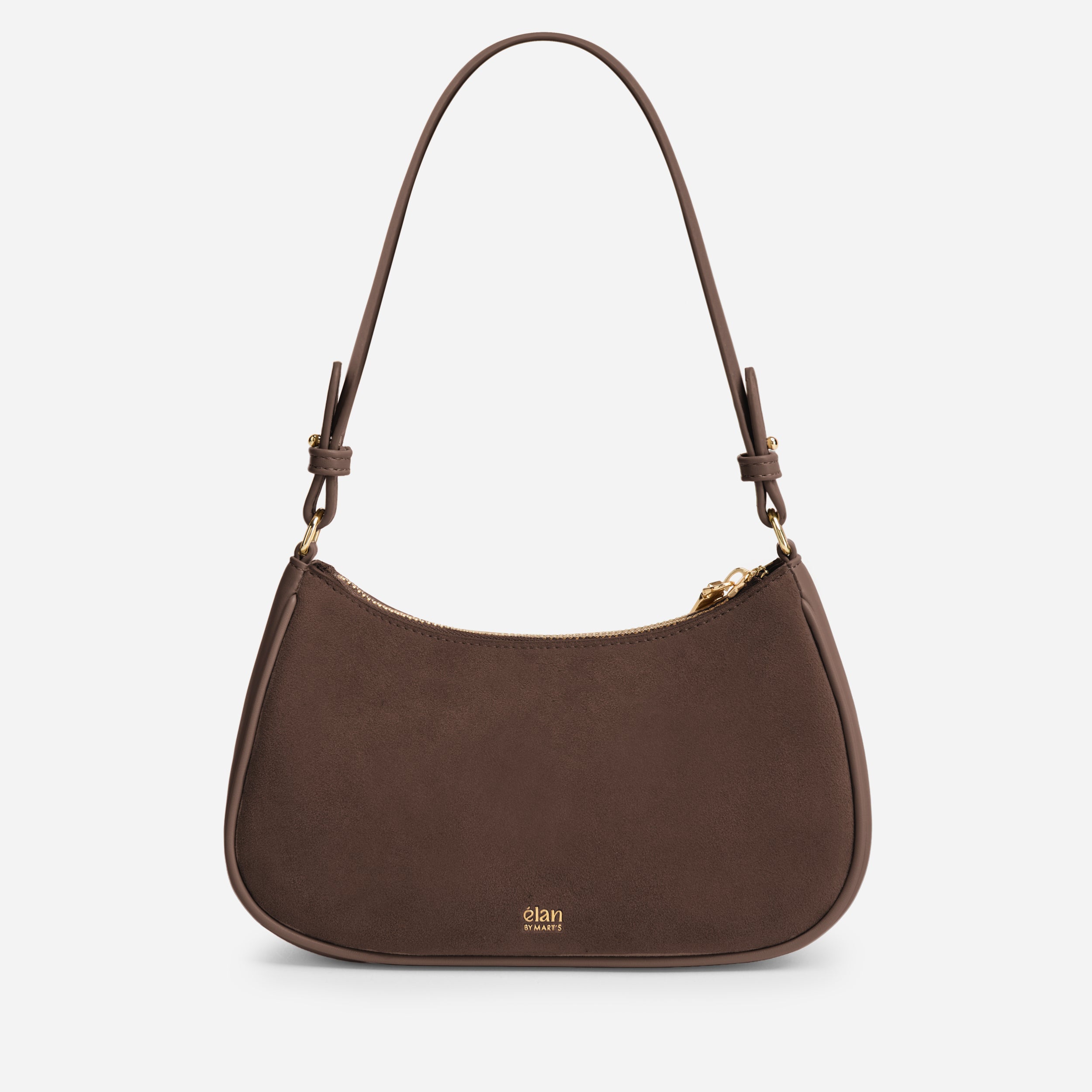 Sac Lune - suede chocolat