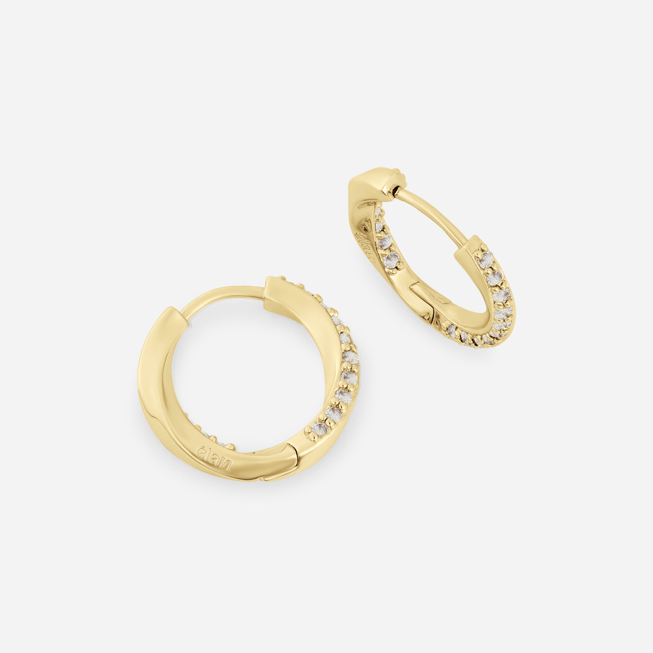 Paire de boucles Infini