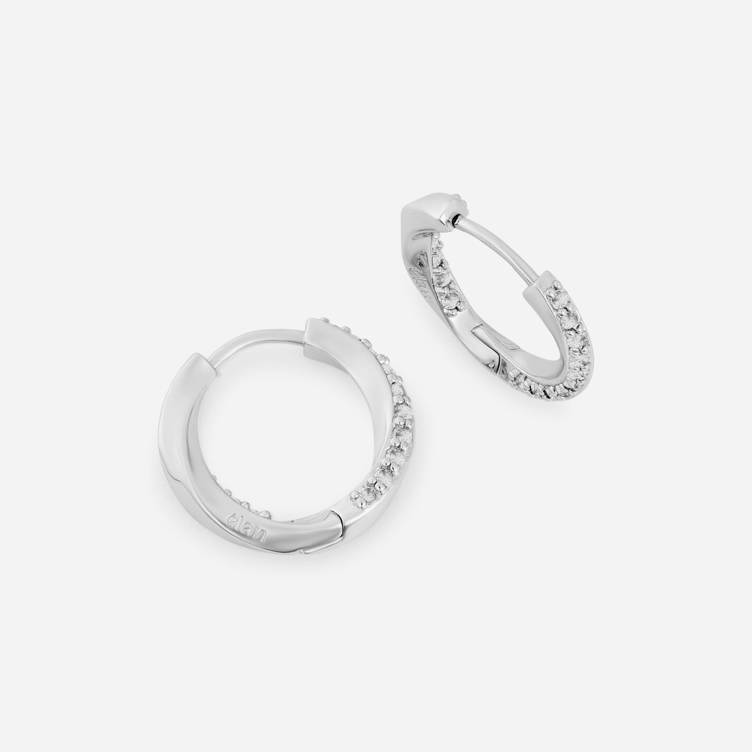 Paire de boucles Infini