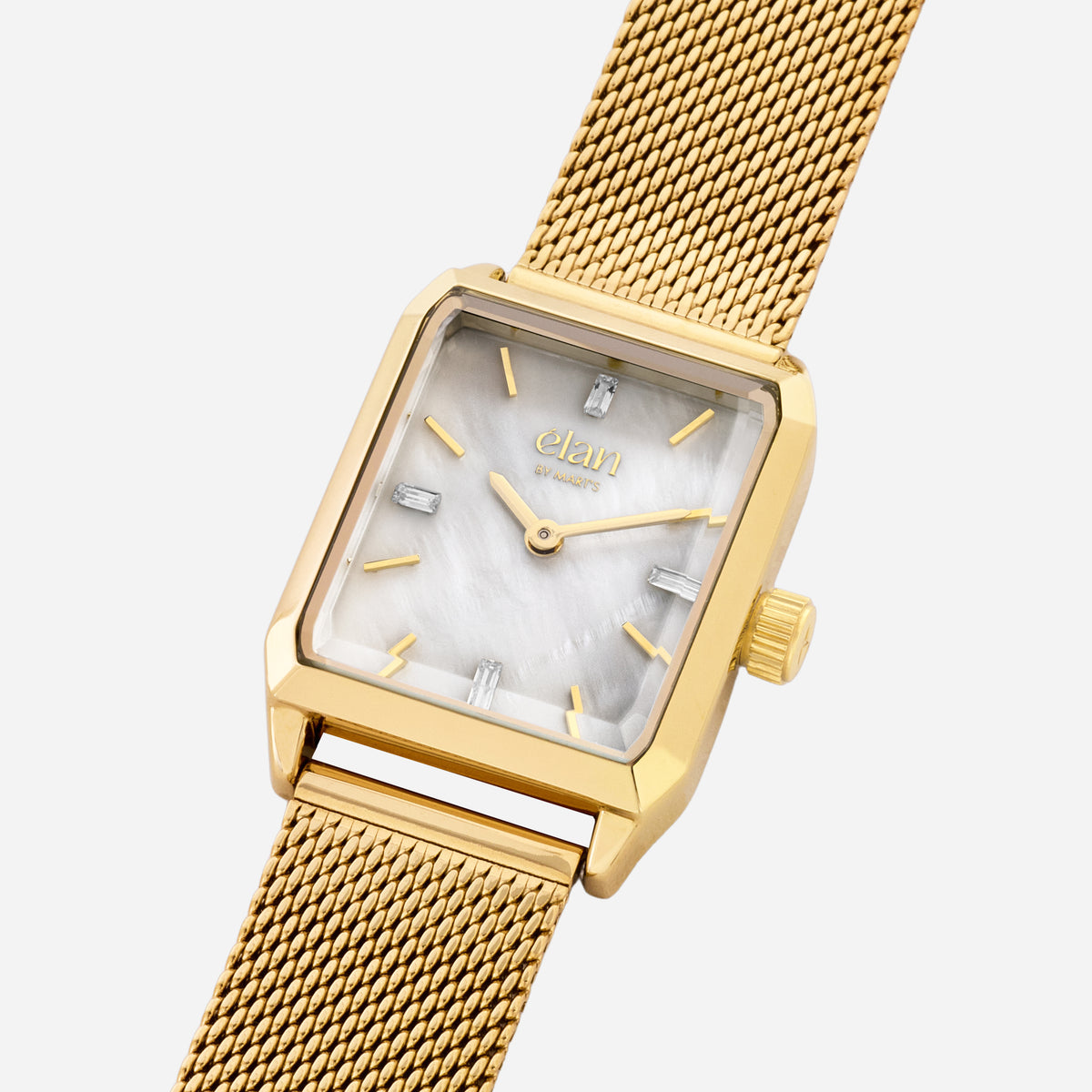 Montre Lune métallisée - dorée