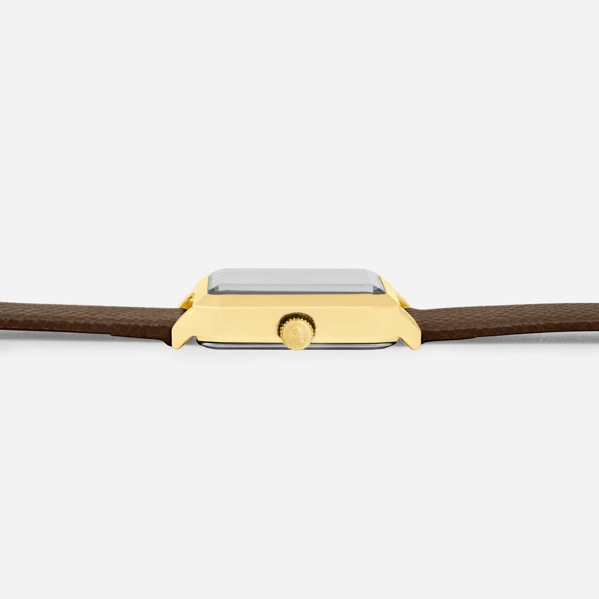 Montre Lune - chocolat