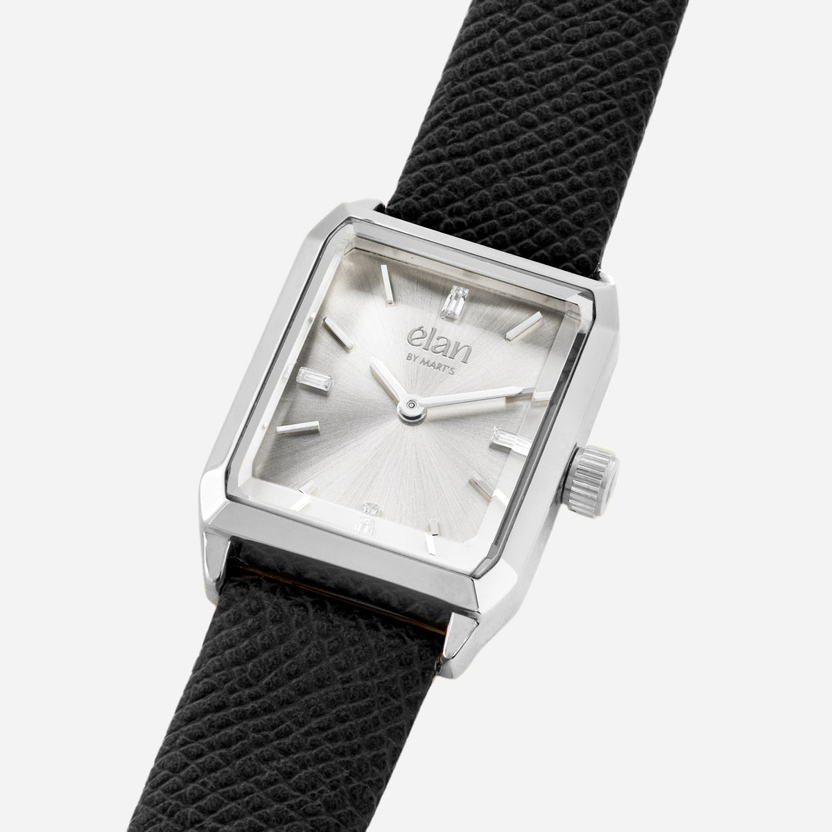 Montre Lune - noir/argenté