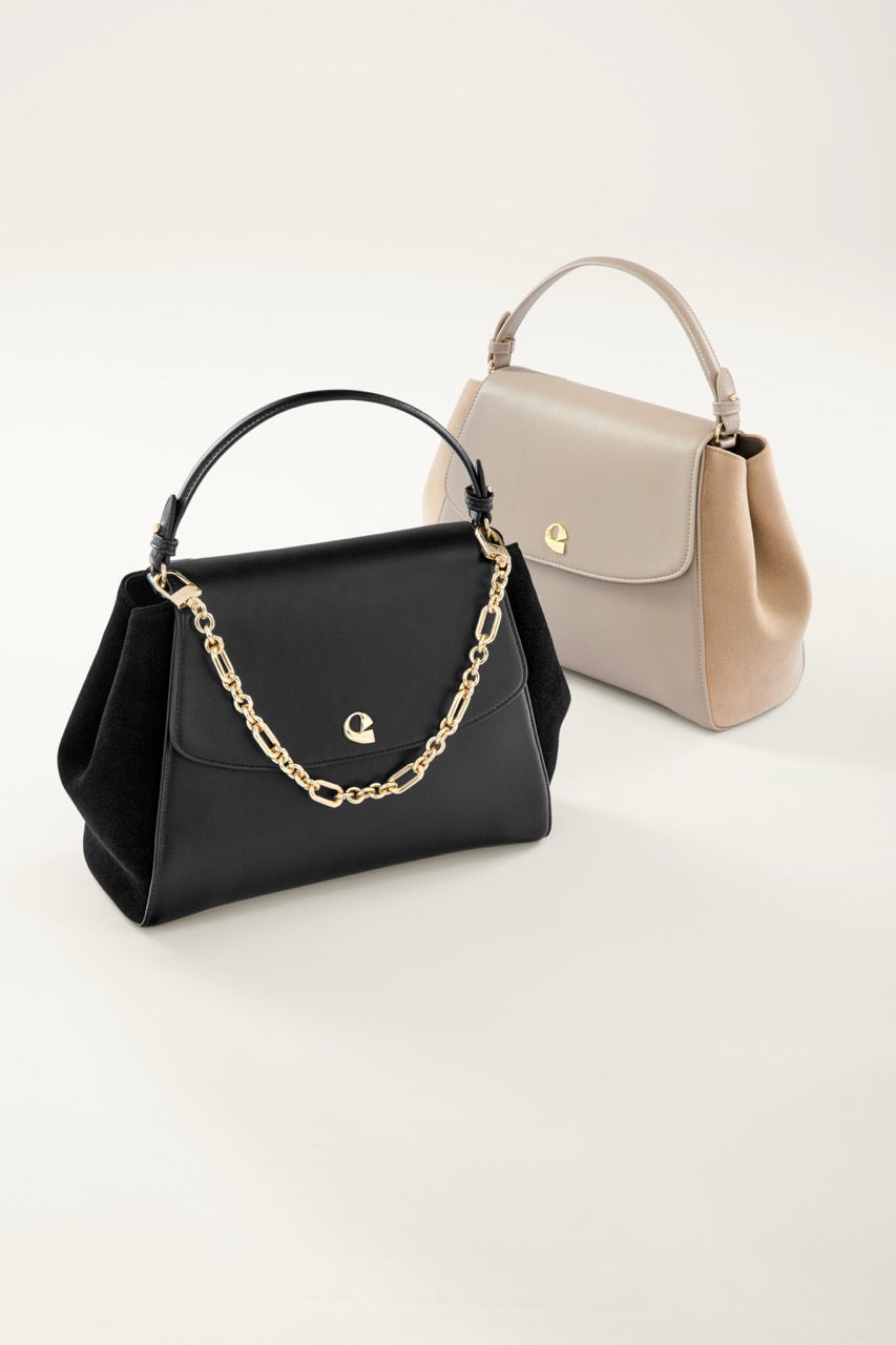 Sac Aura Spacieuse - Suede Noir