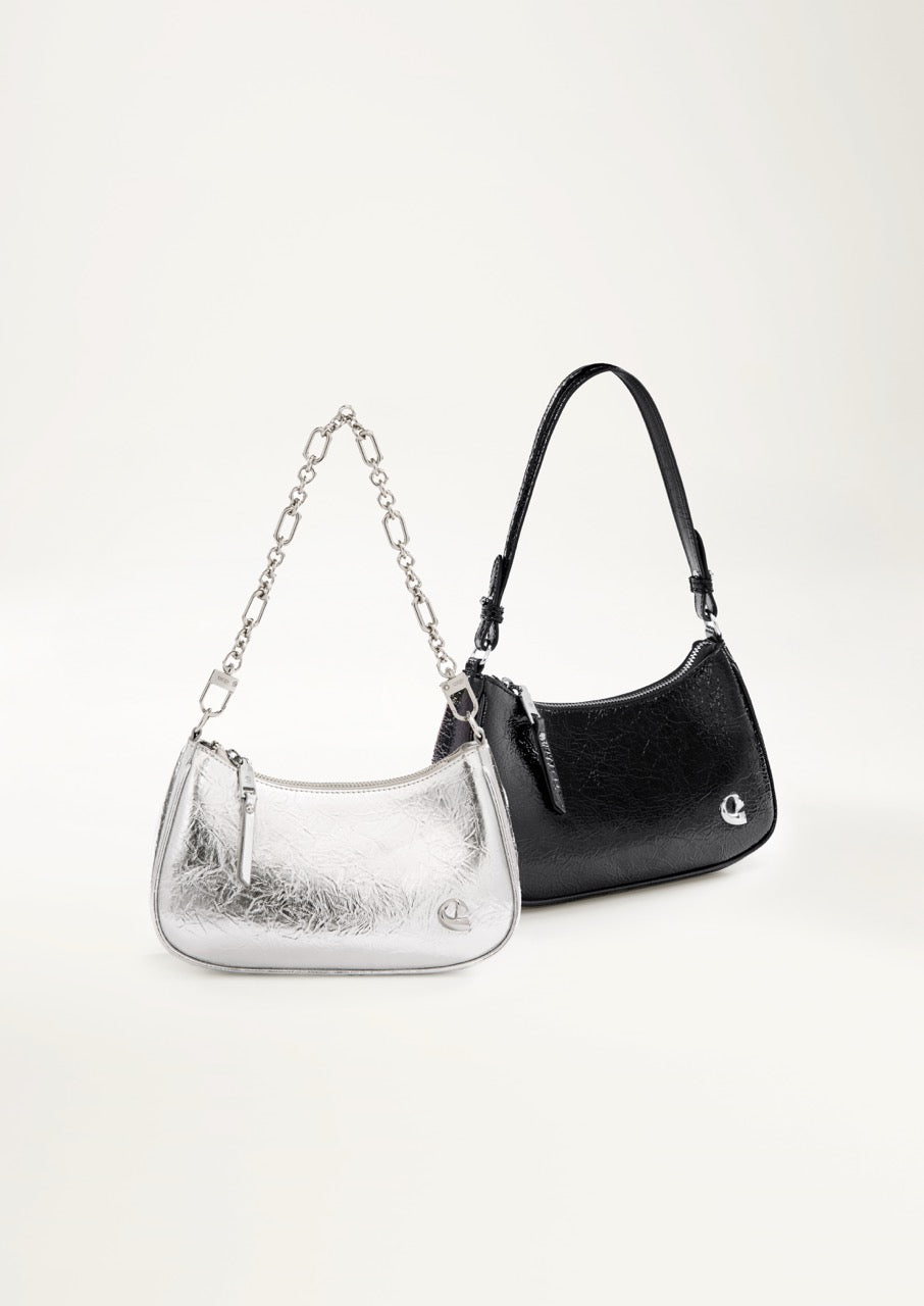 Sac Lune naplack argenté