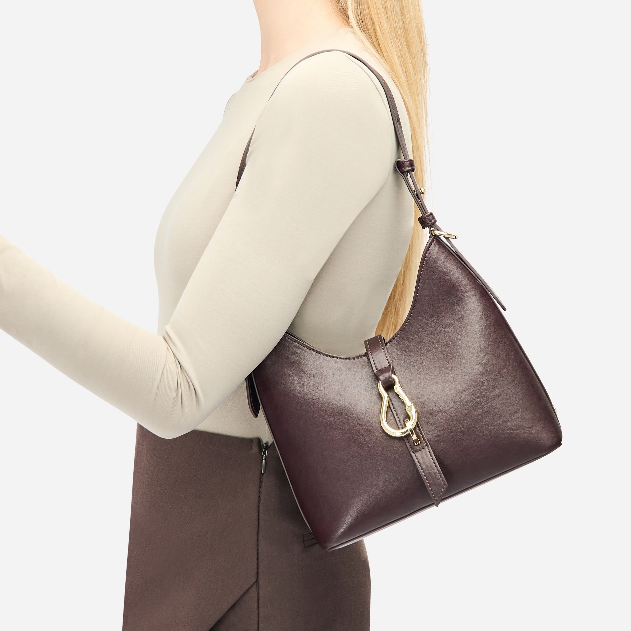 Aurore mini - burgundy aubergine