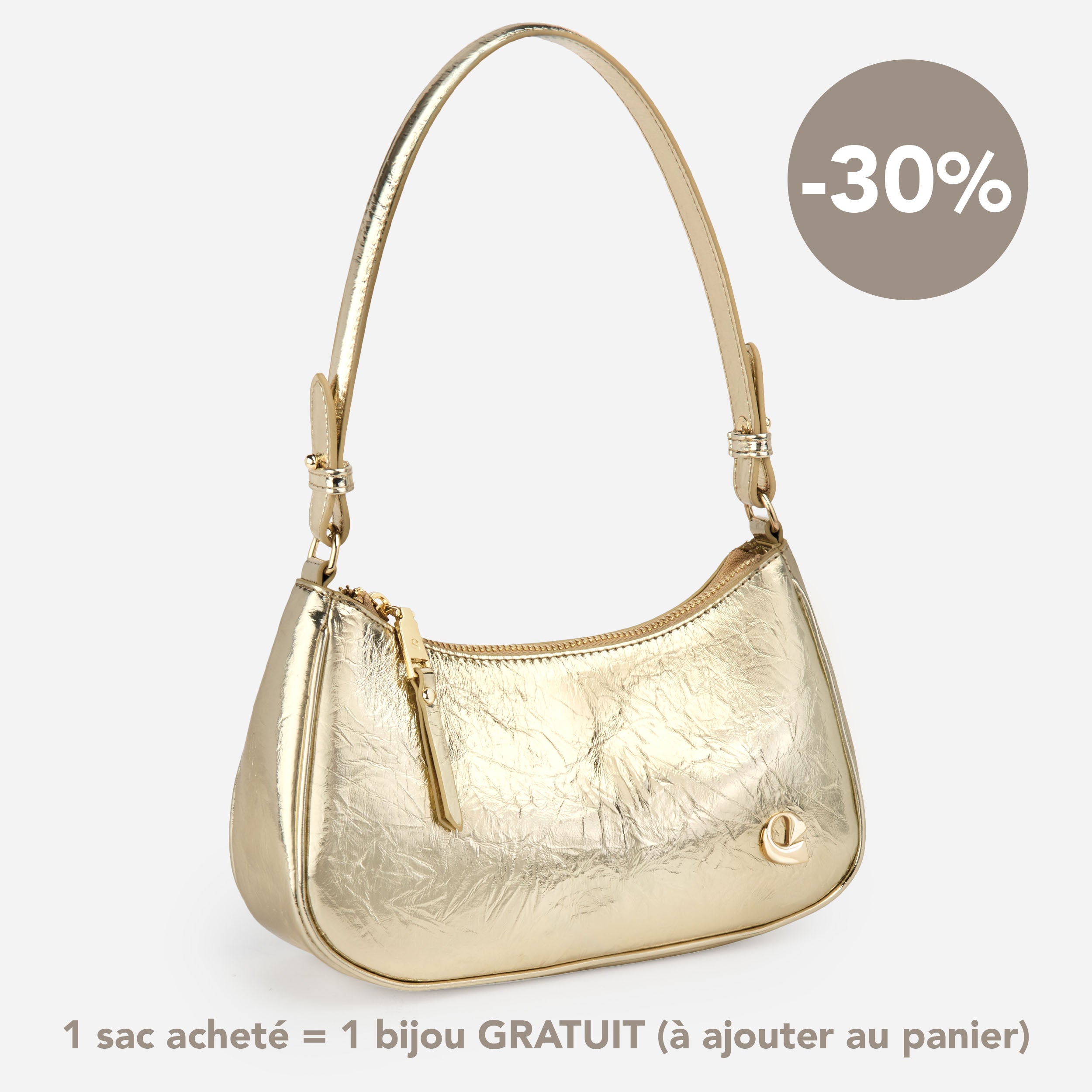 Sac Lune naplack doré