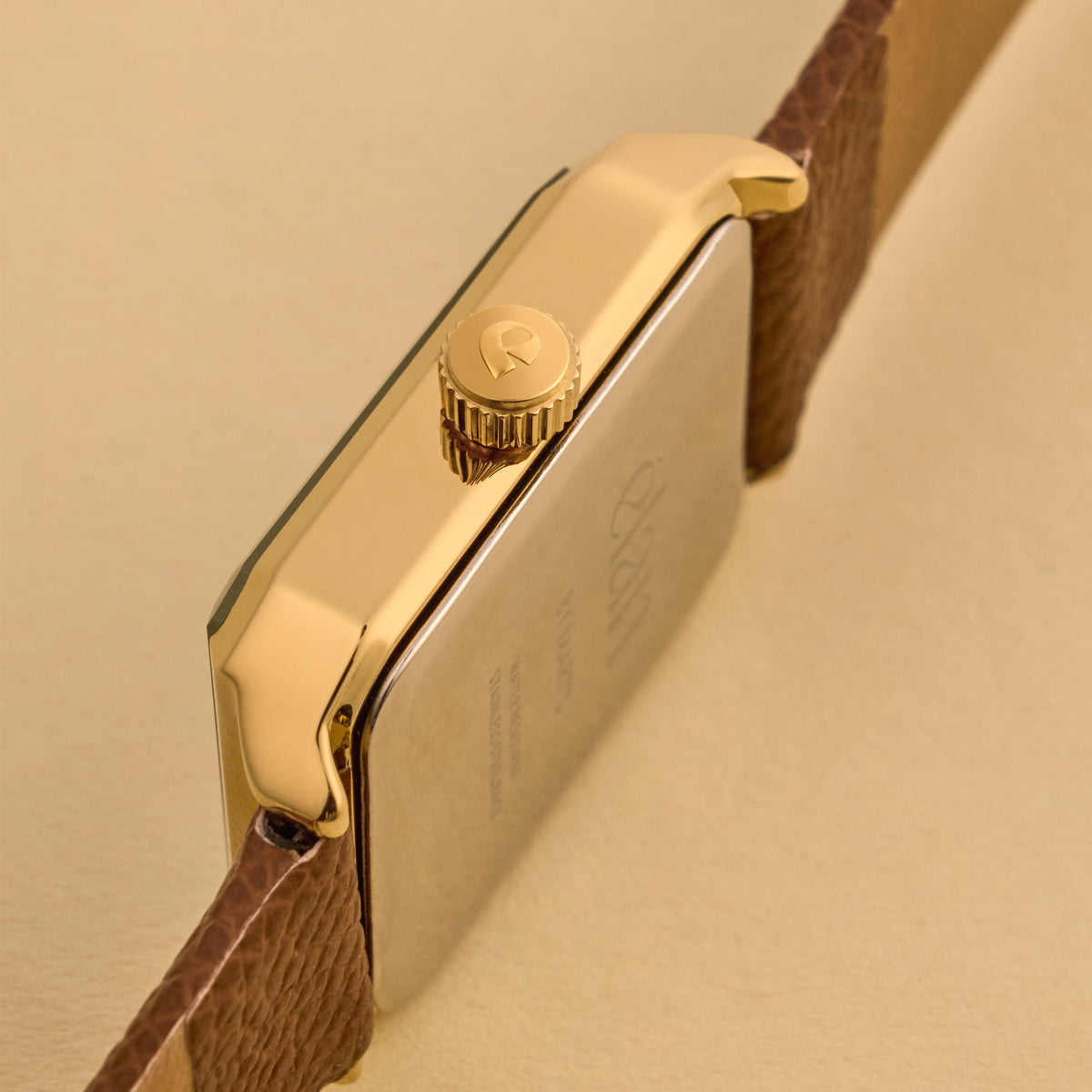 Montre Lune - camel