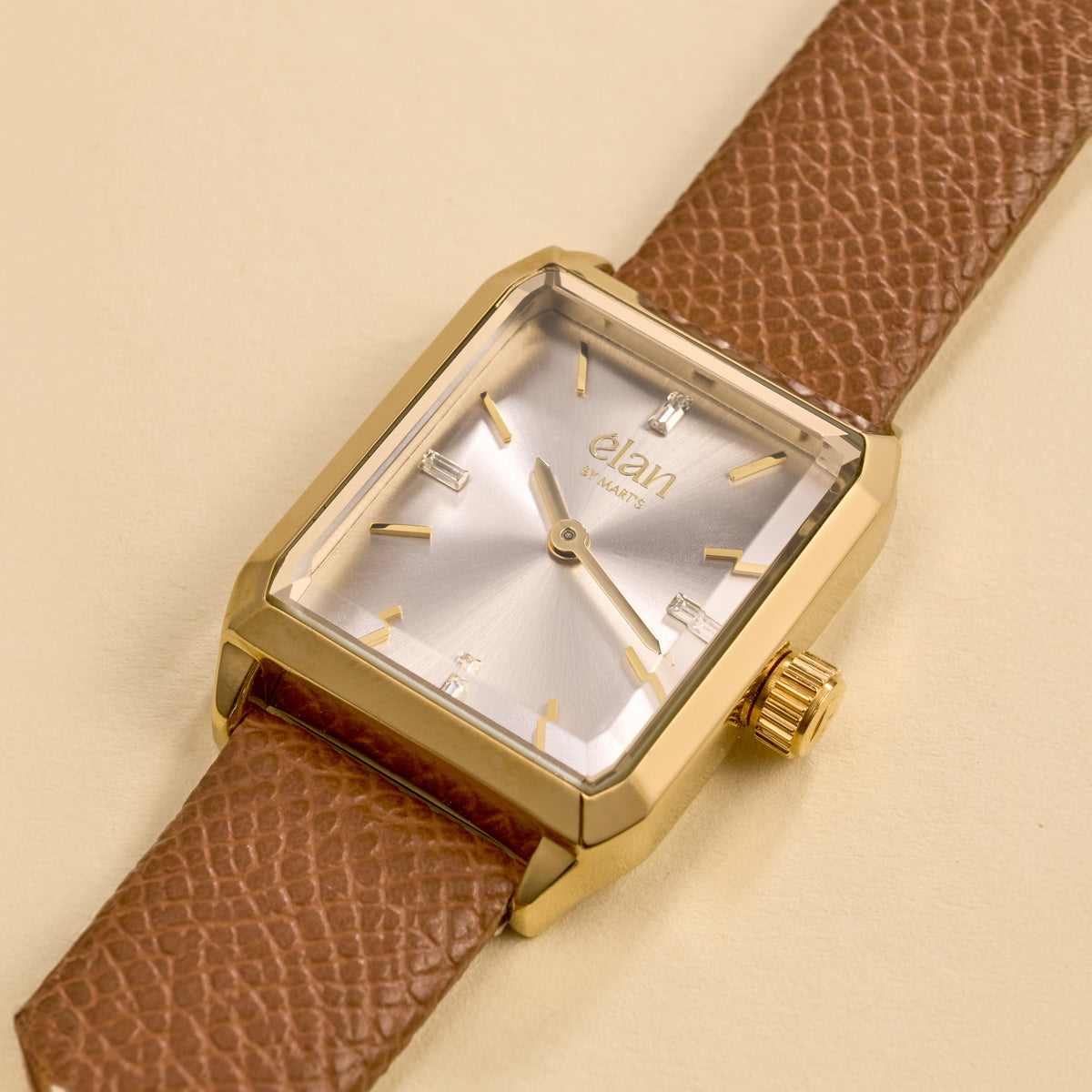 Montre Lune - camel
