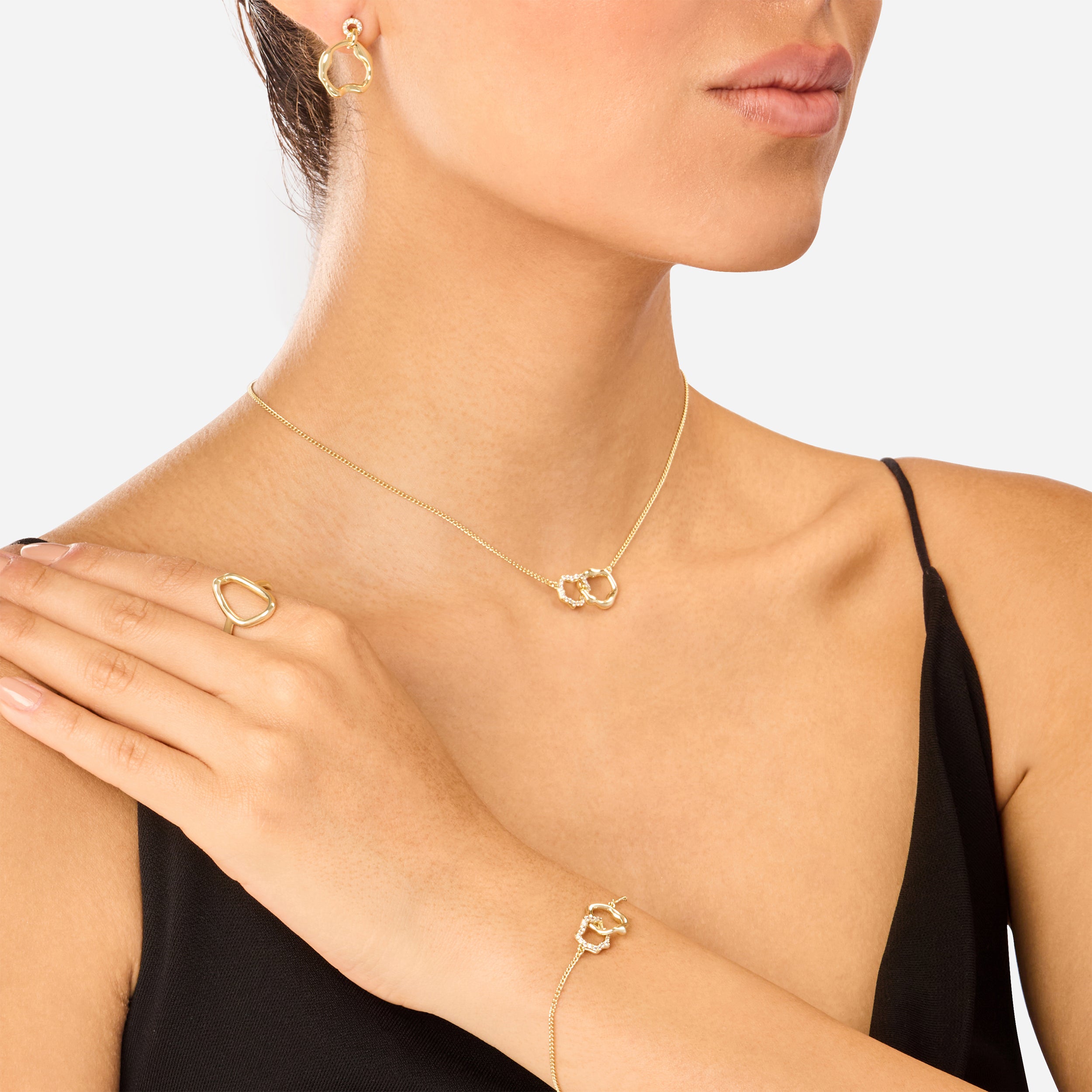 Paire de boucles Duo