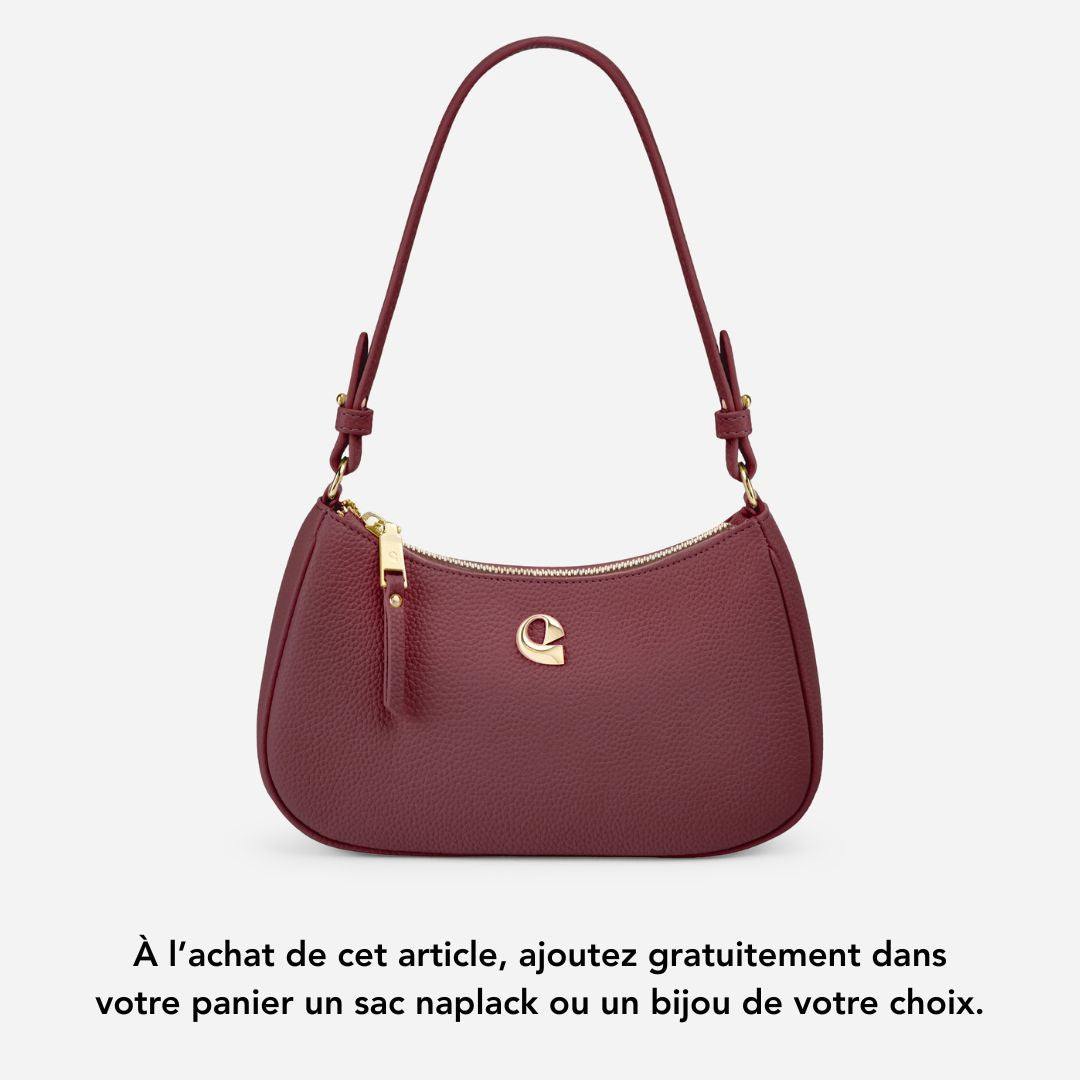 Sac Lune - burgundy