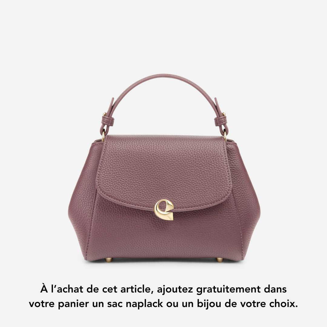 Sac Aura précieuse - vieux rose