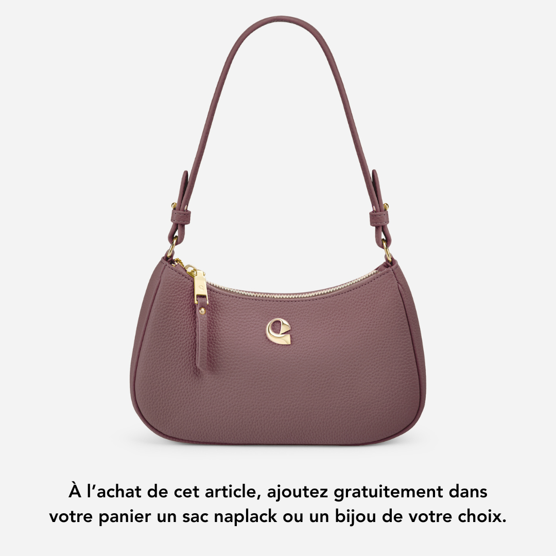 Sac Lune - vieux rose