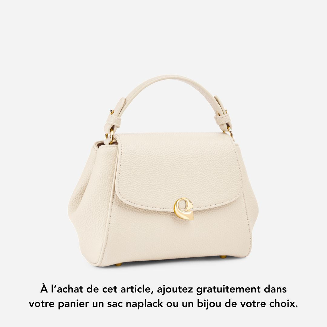 Sac Aura précieuse - blanc cassé
