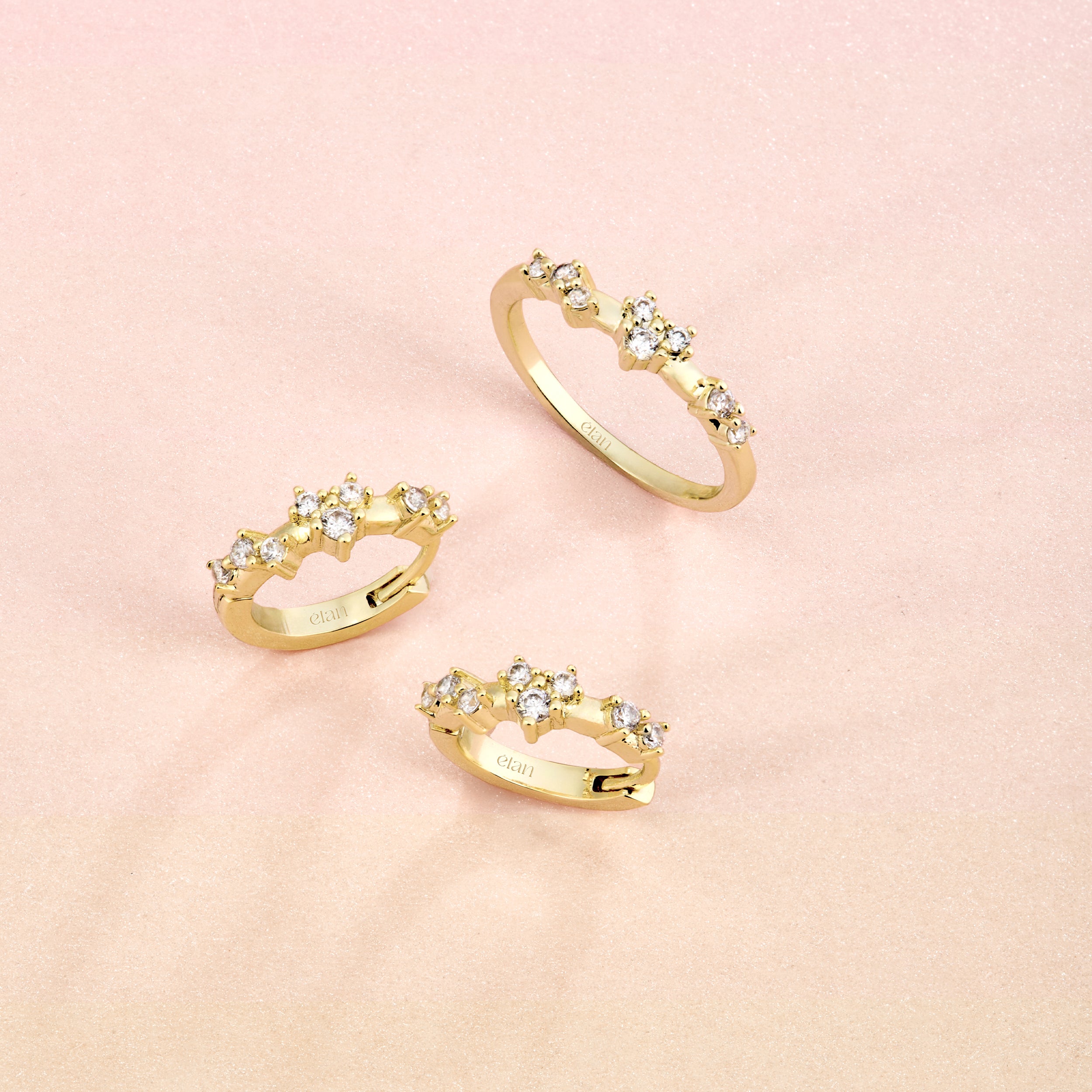 Paire de boucles Trésor