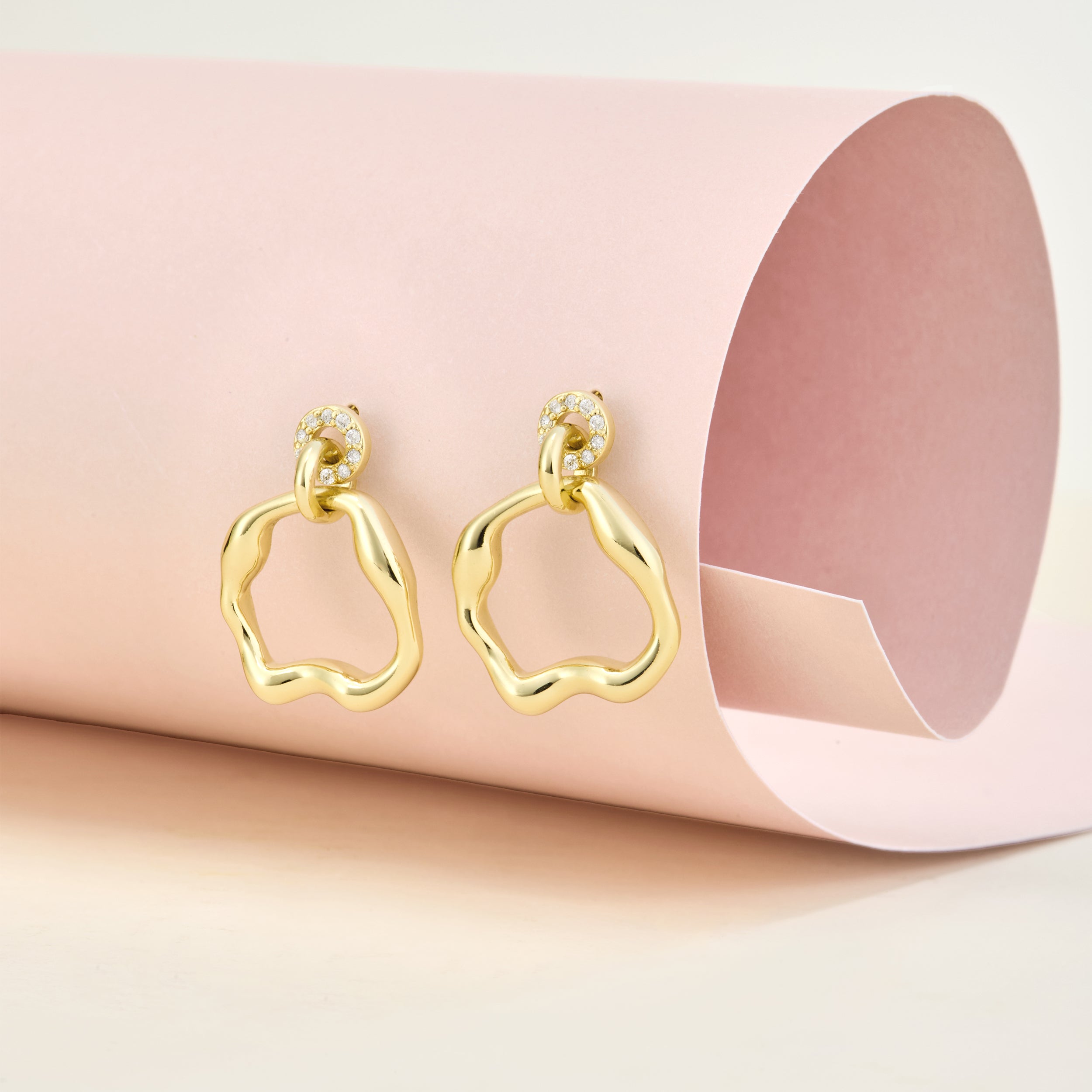 Paire de boucles Duo