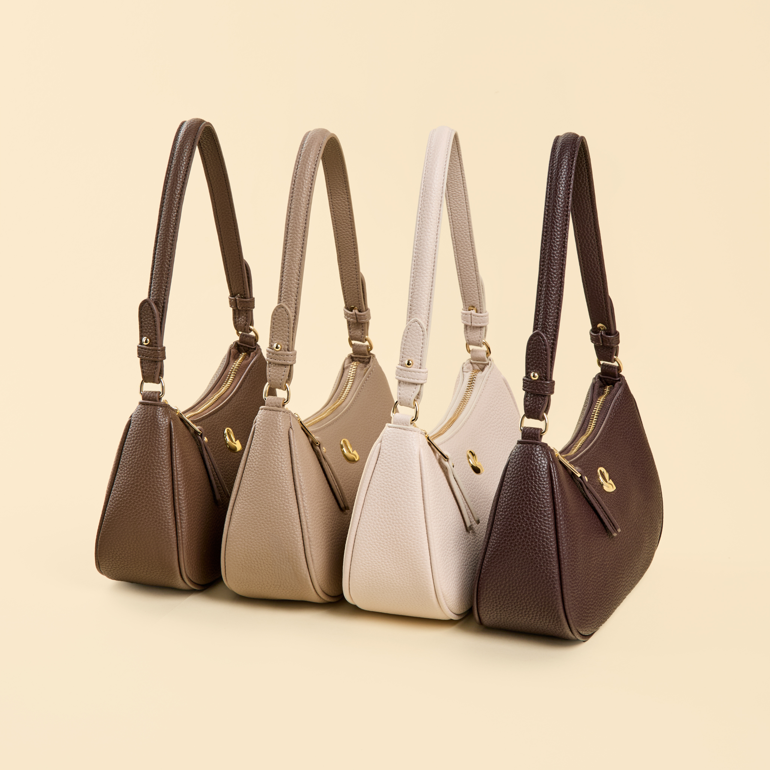 Sac Lune grainé - dark expresso