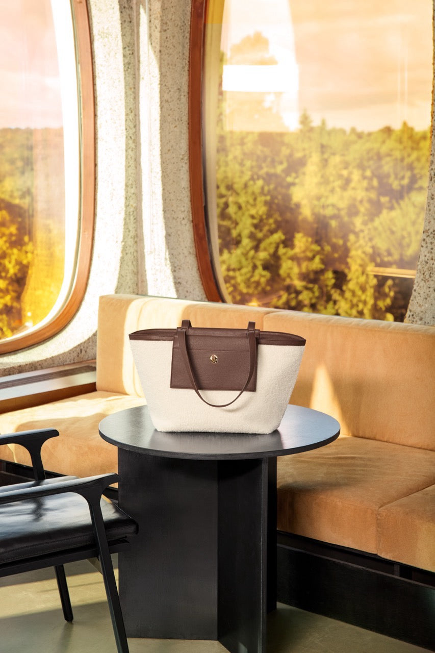 Sac Éclipse nuage ivoire & marron