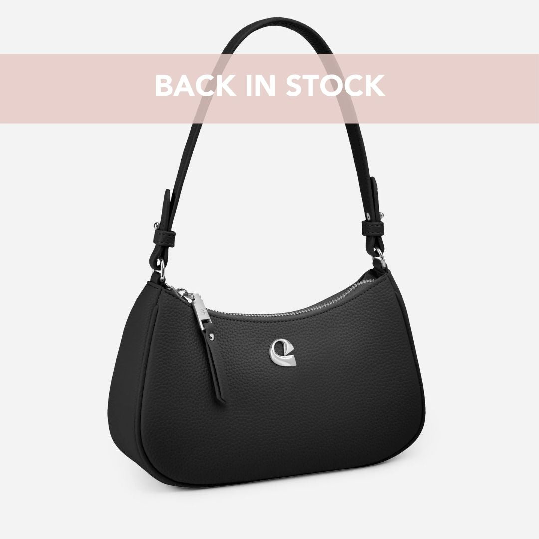 Sac Lune - noir argenté