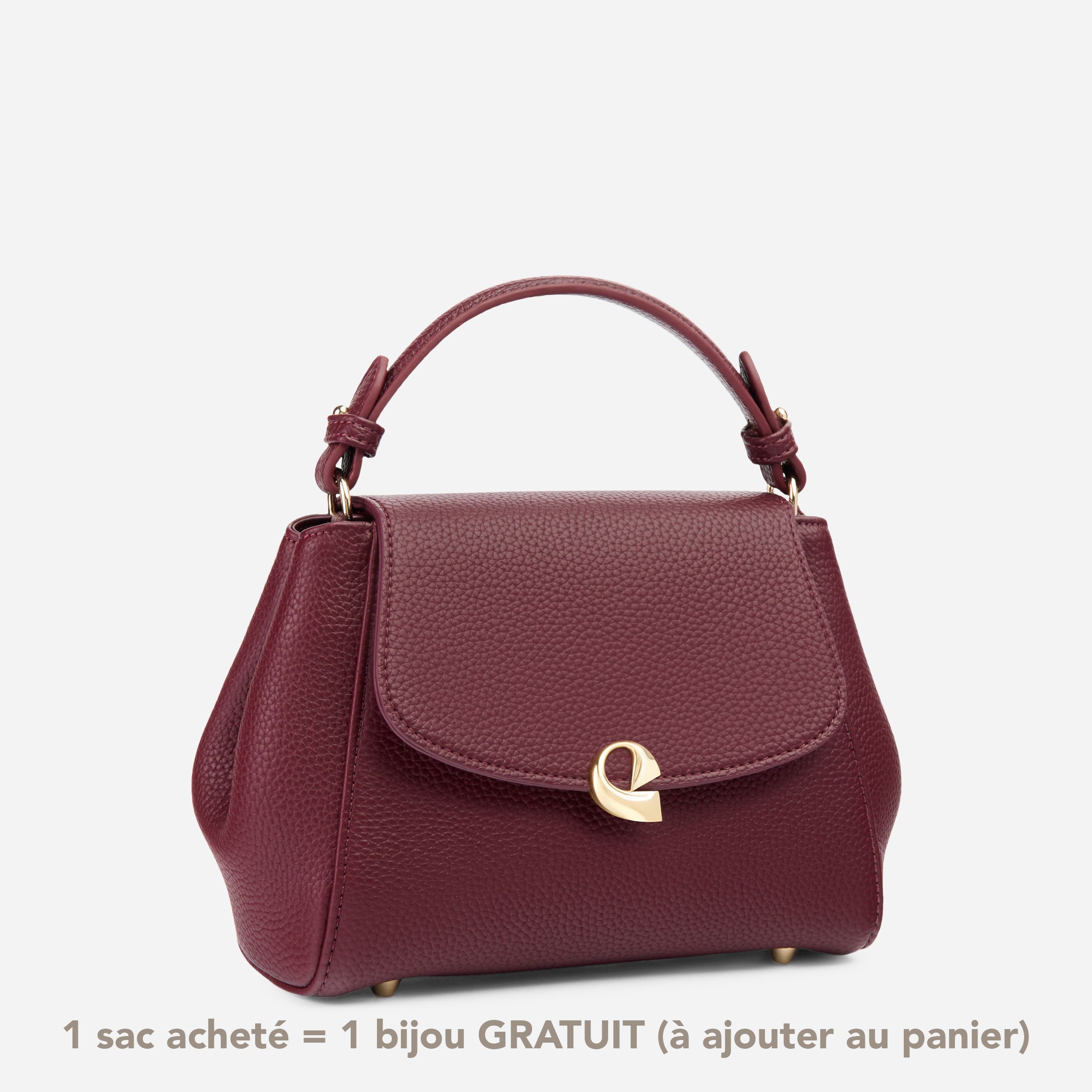Sac Aura précieuse - burgundy