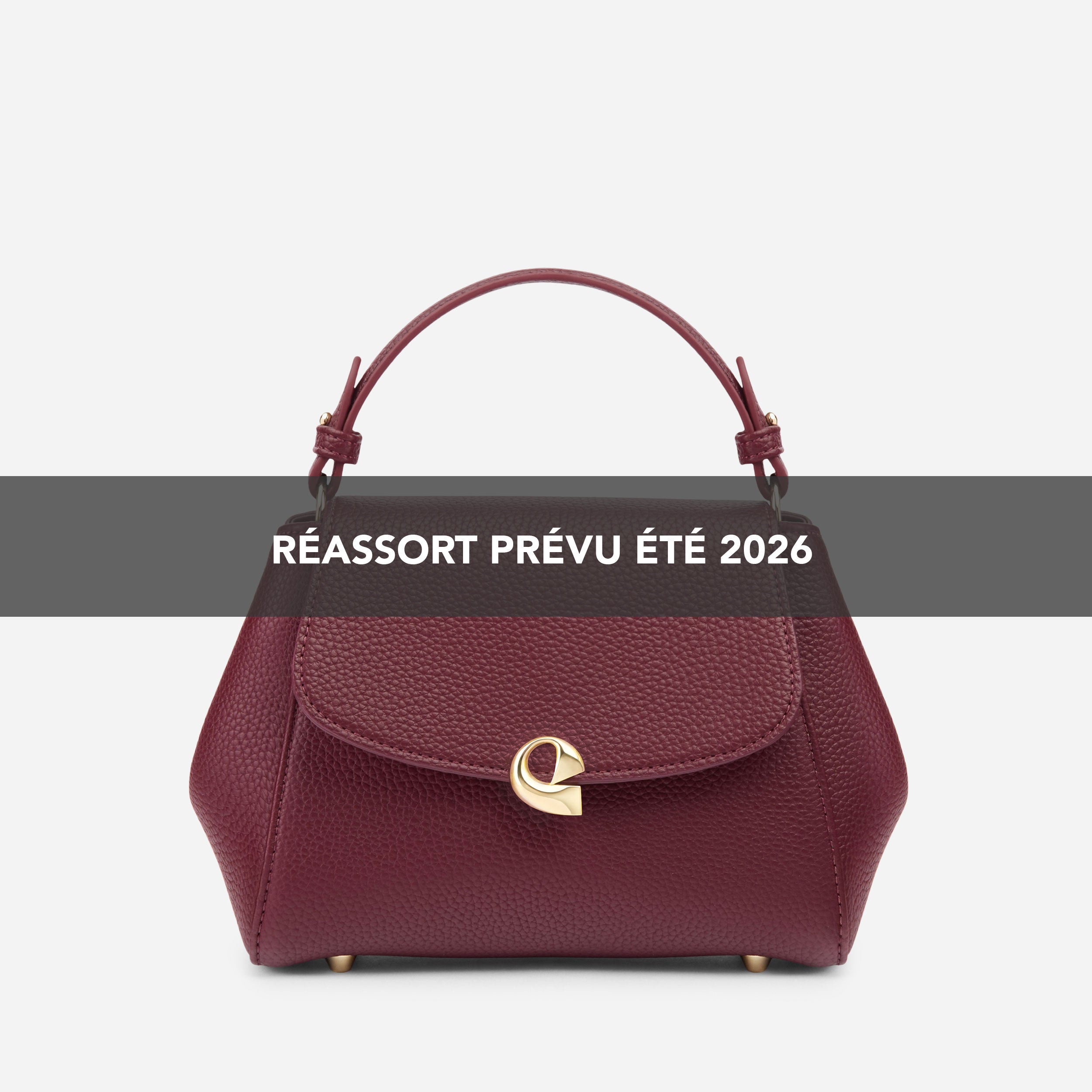 Sac Aura précieuse - burgundy