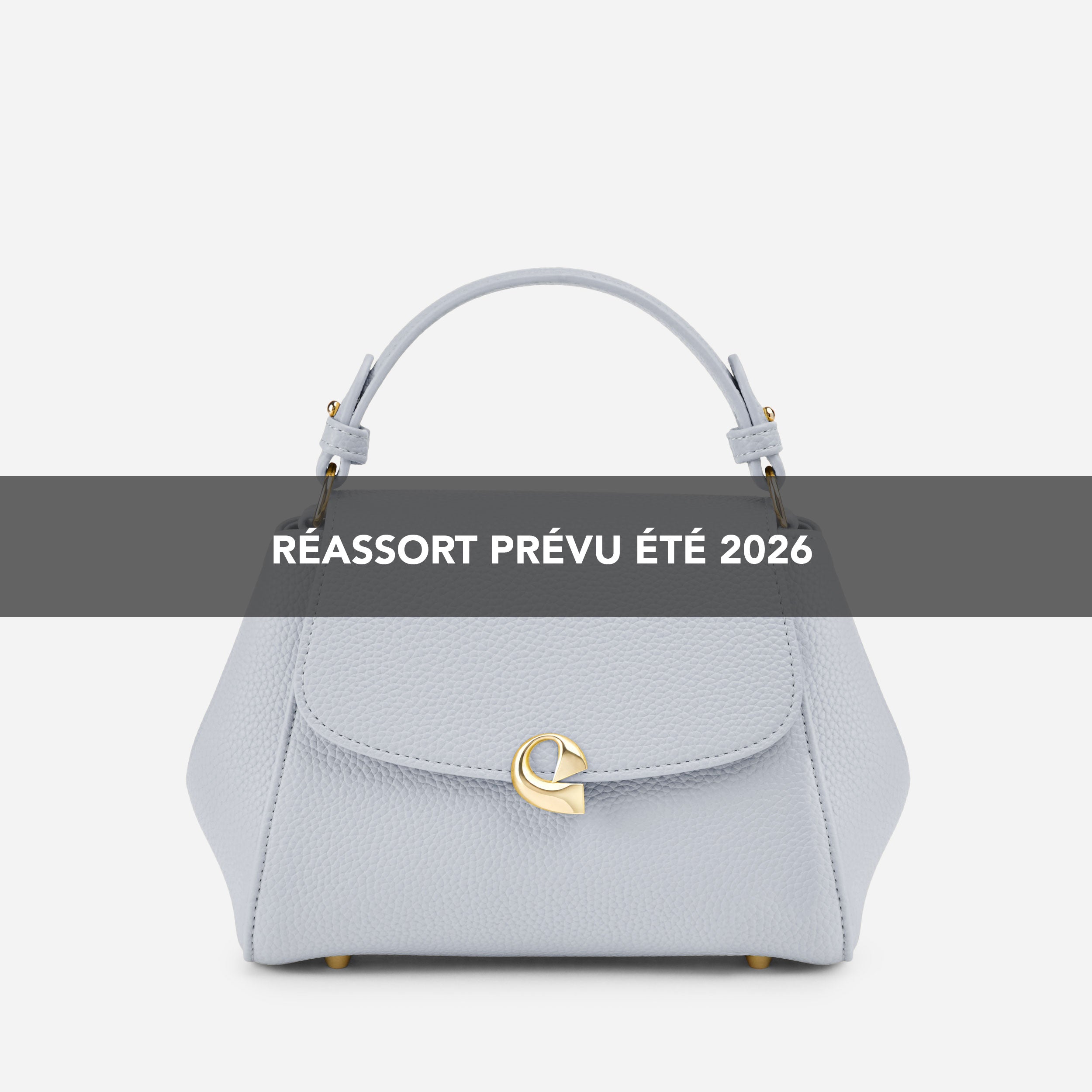 Sac Aura précieuse - bleu gris